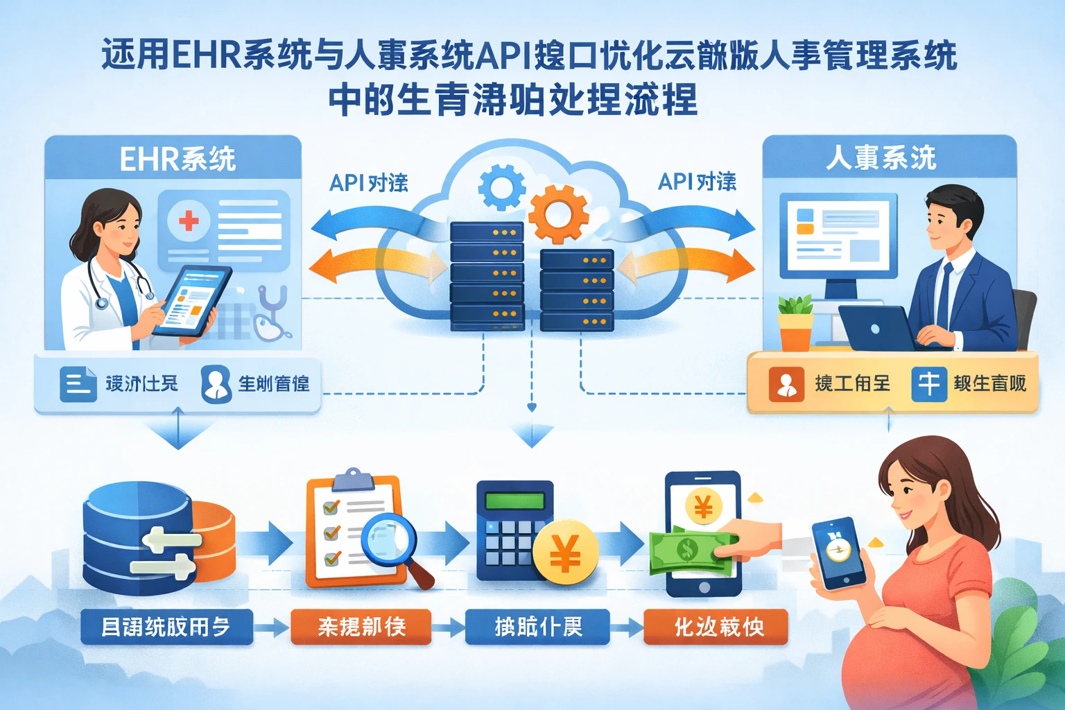 运用EHR系统与人事系统API接口优化云端版人事管理系统中的生育津贴处理流程