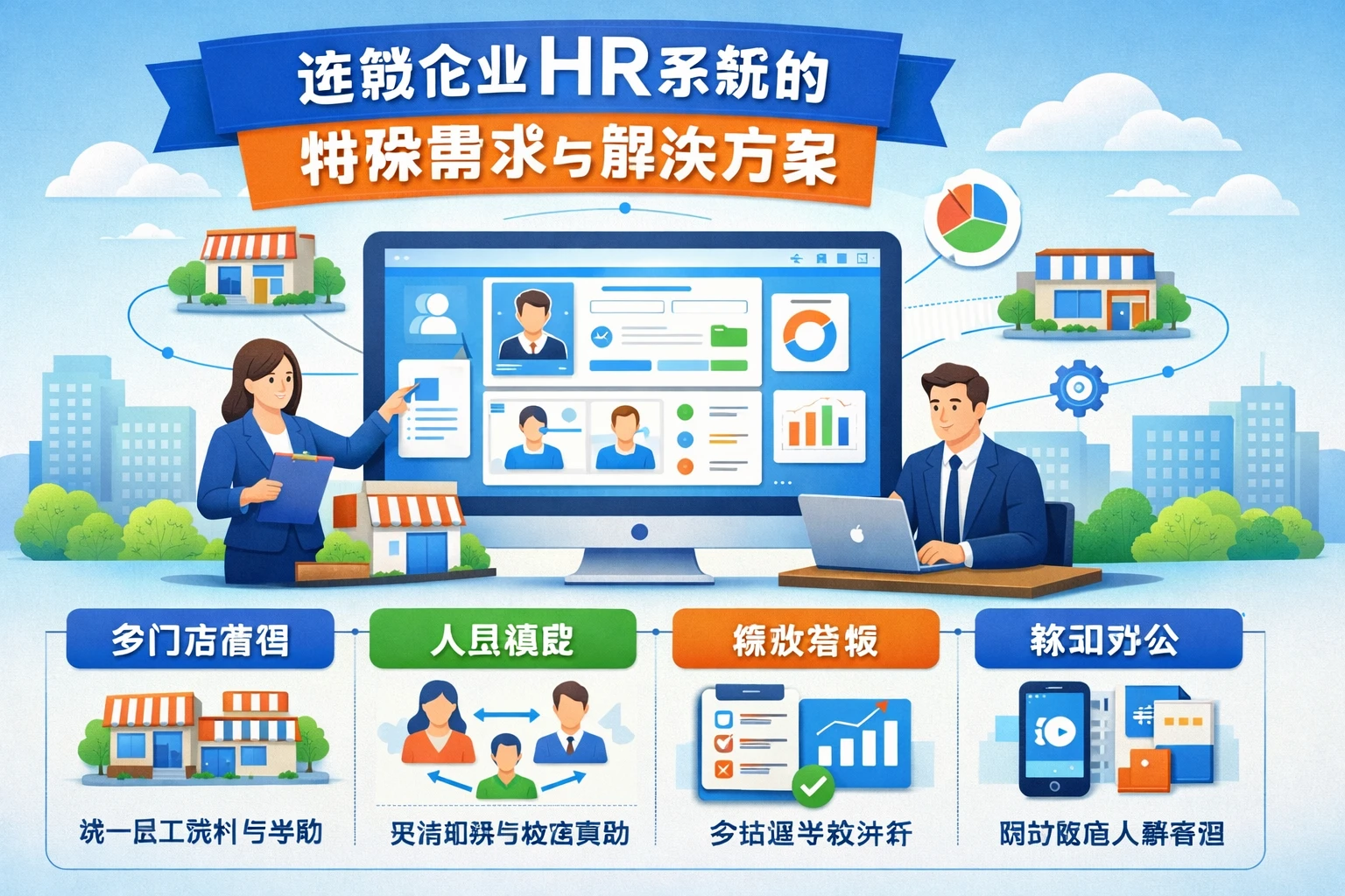 连锁企业HR系统的特殊需求与解决方案