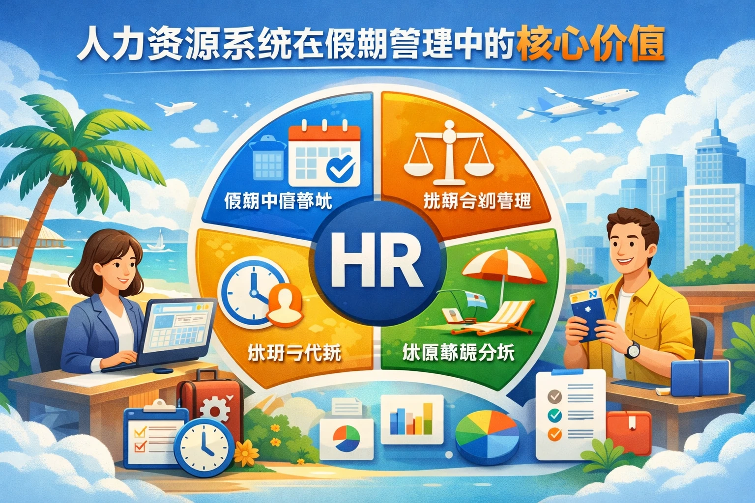 人力资源系统在假期管理中的核心价值
