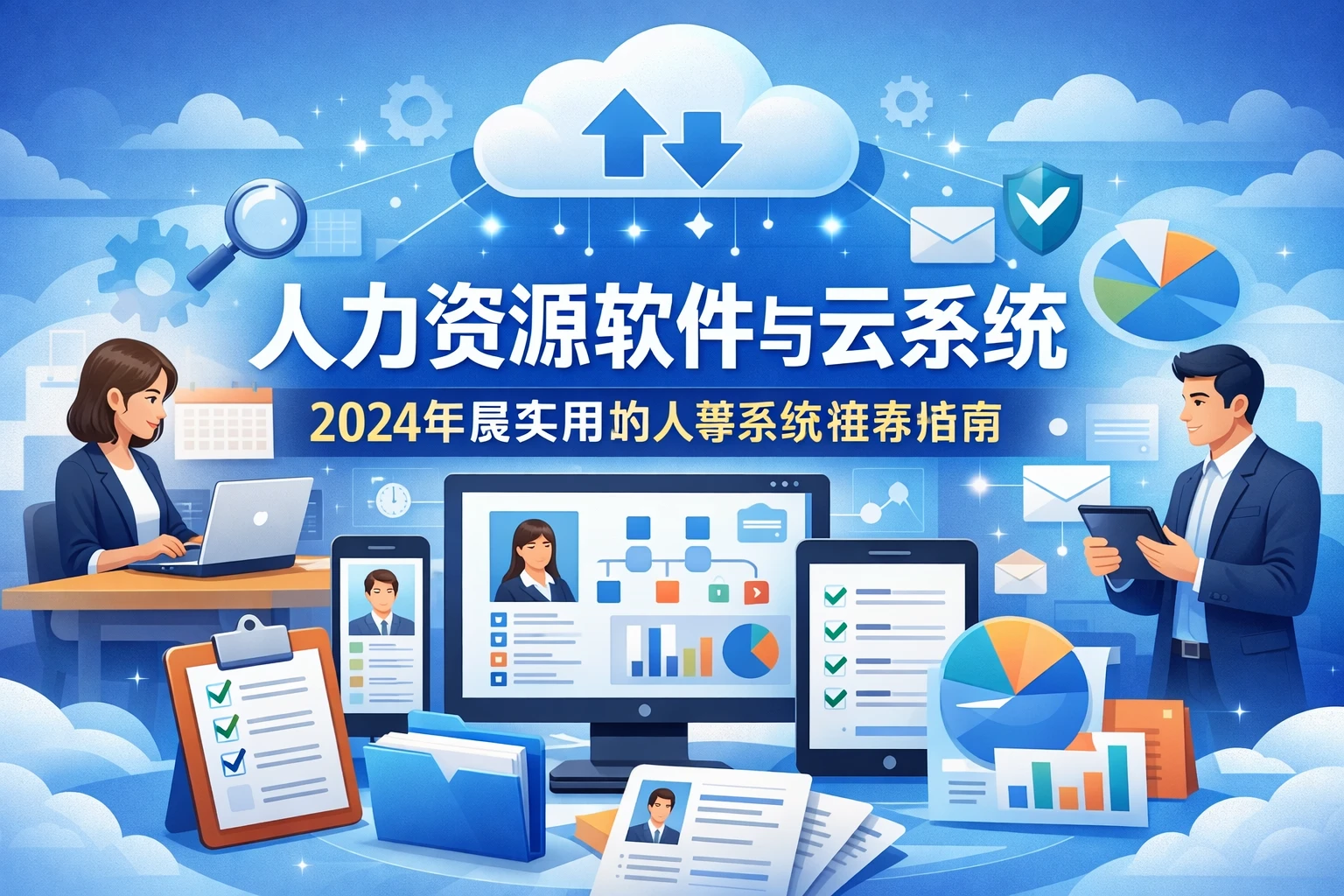 人力资源软件与云系统：2024年最实用的人事系统推荐指南