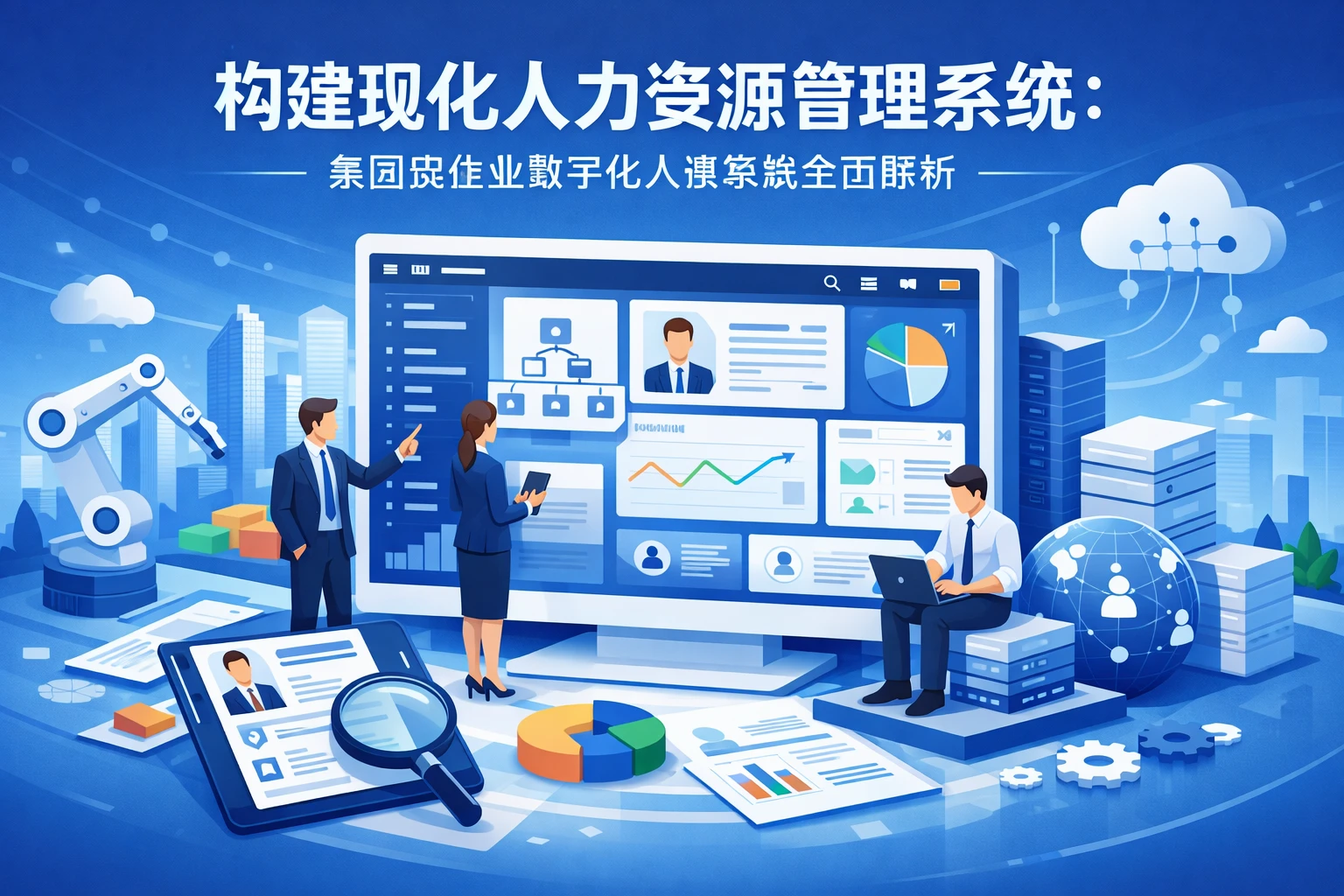 构建现代化人力资源管理系统:集团型企业数字化人事系统全面解析