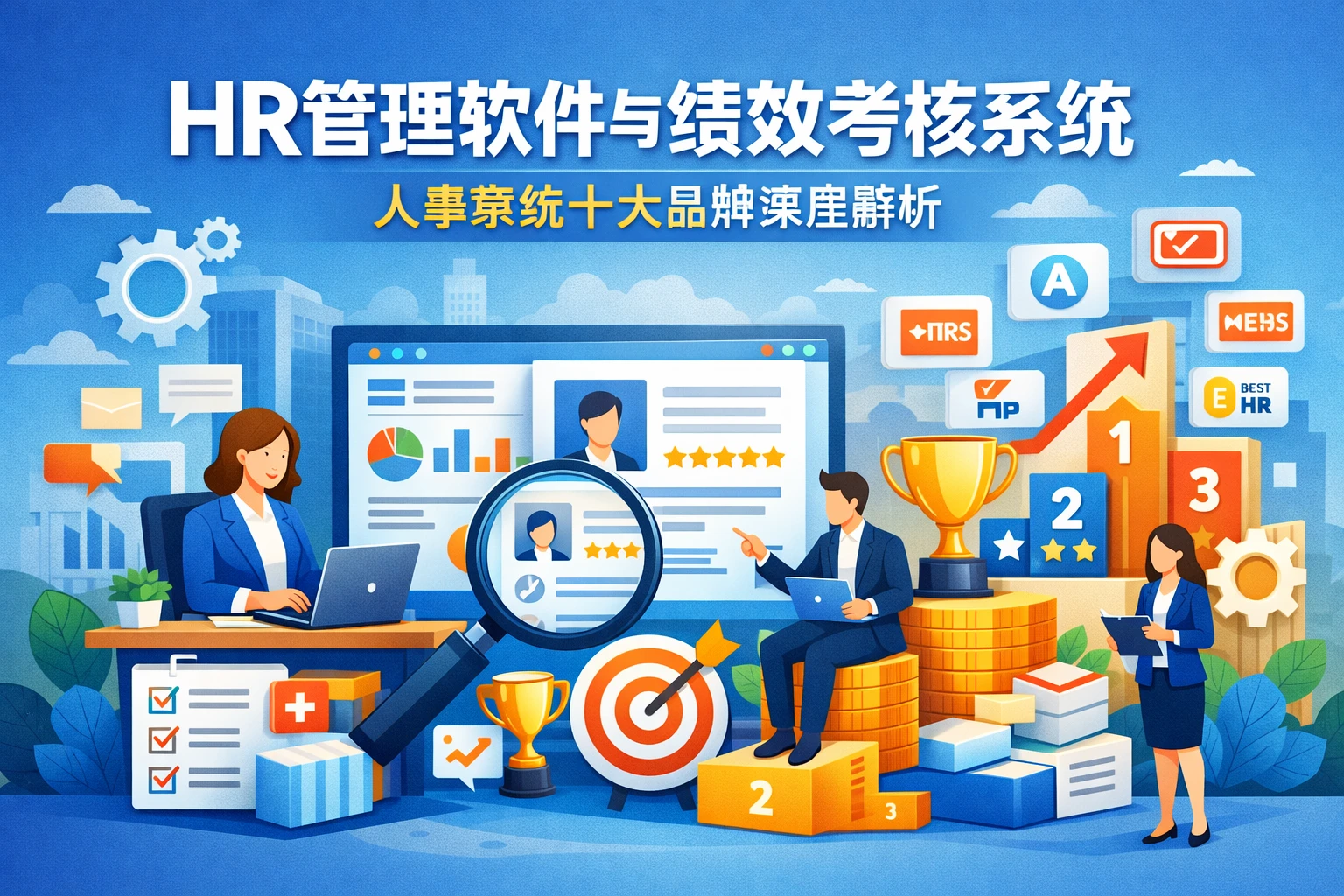 HR管理软件与绩效考核系统：人事系统十大品牌深度解析