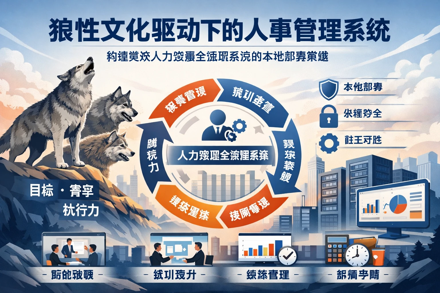 狼性文化驱动下的人事管理系统:构建高效人力资源全流程系统的本地部署策略