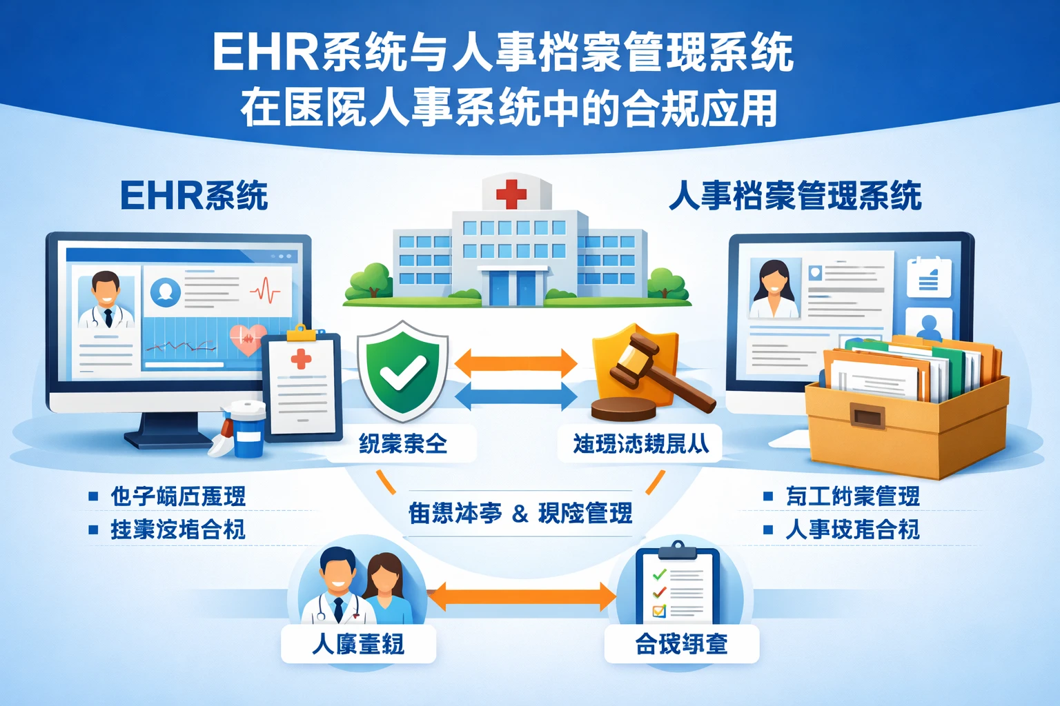 EHR系统与人事档案管理系统在医院人事系统中的合规应用
