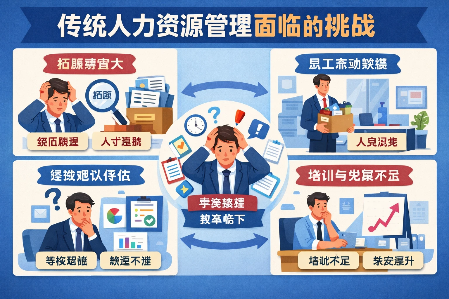 传统人力资源管理面临的挑战