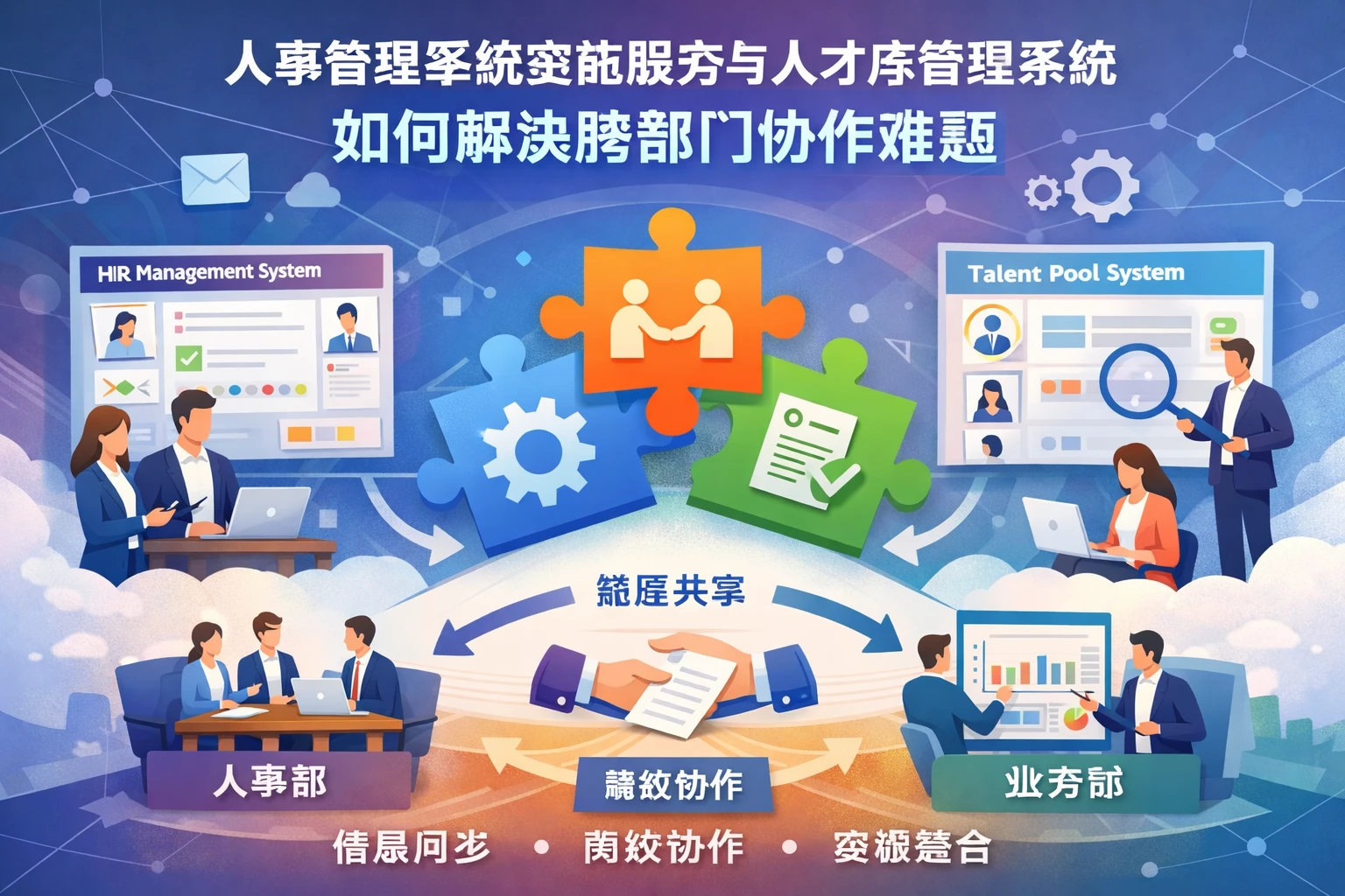 人事管理系统实施服务与人才库管理系统如何解决跨部门协作难题