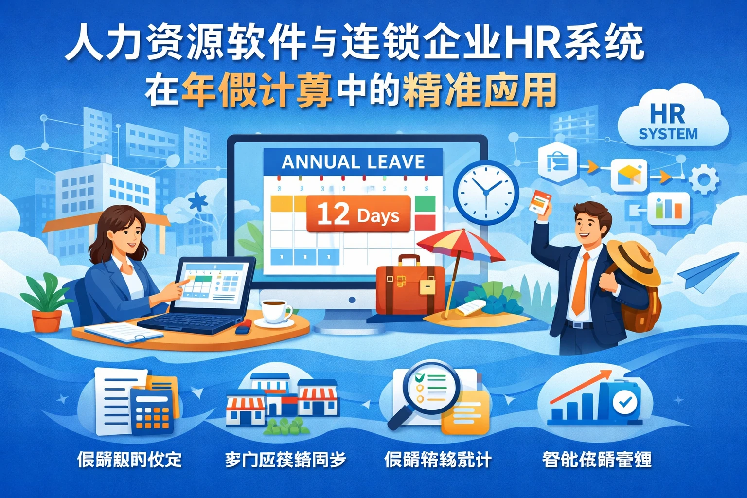 人力资源软件与连锁企业HR系统在年假计算中的精准应用