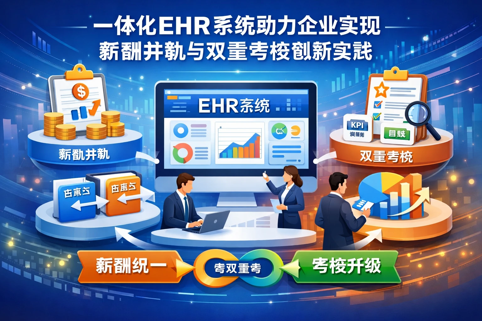 一体化EHR系统助力企业实现薪酬并轨与双重考核创新实践