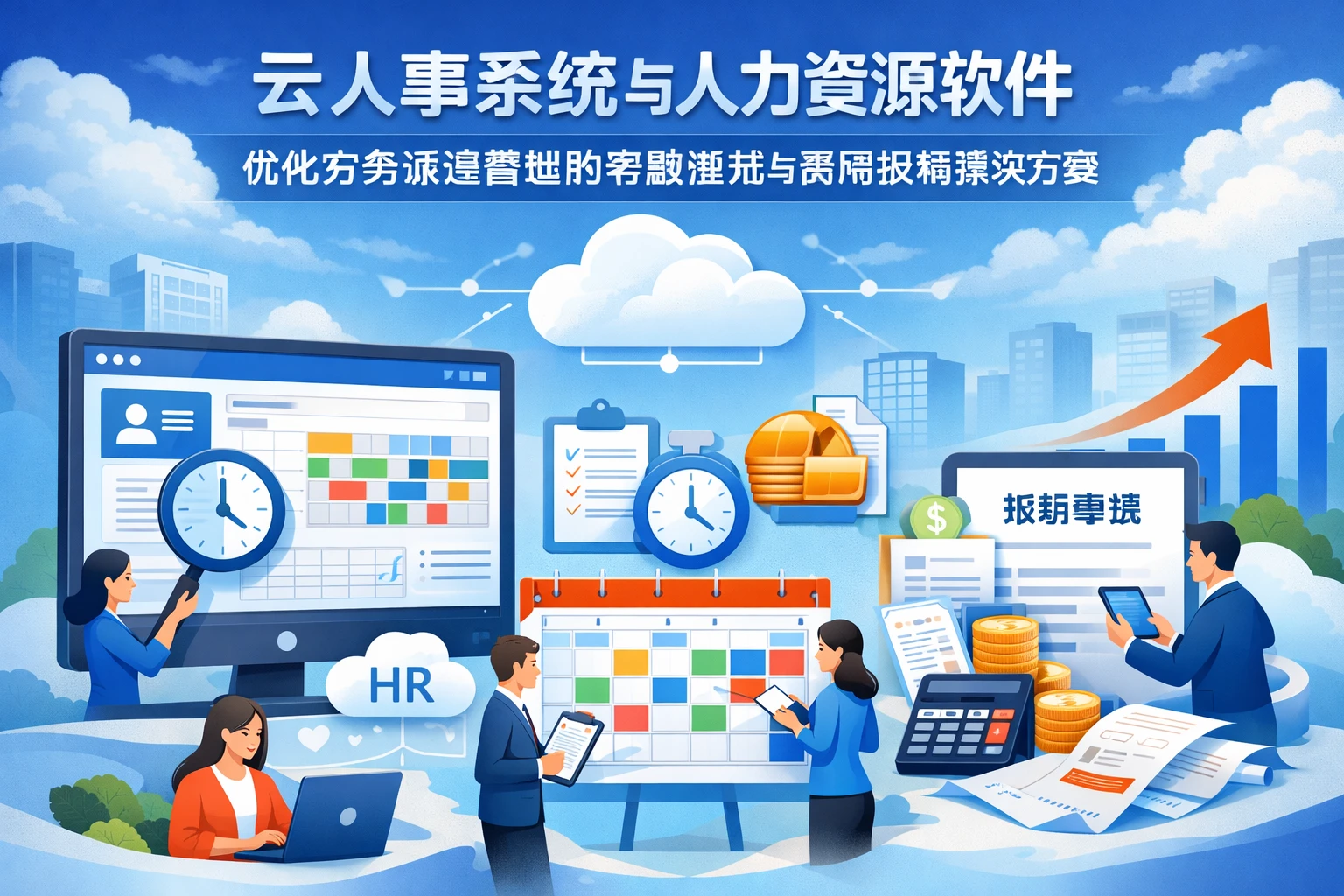 云人事系统与人力资源软件：优化劳务派遣管理的考勤排班与费用报销解决方案