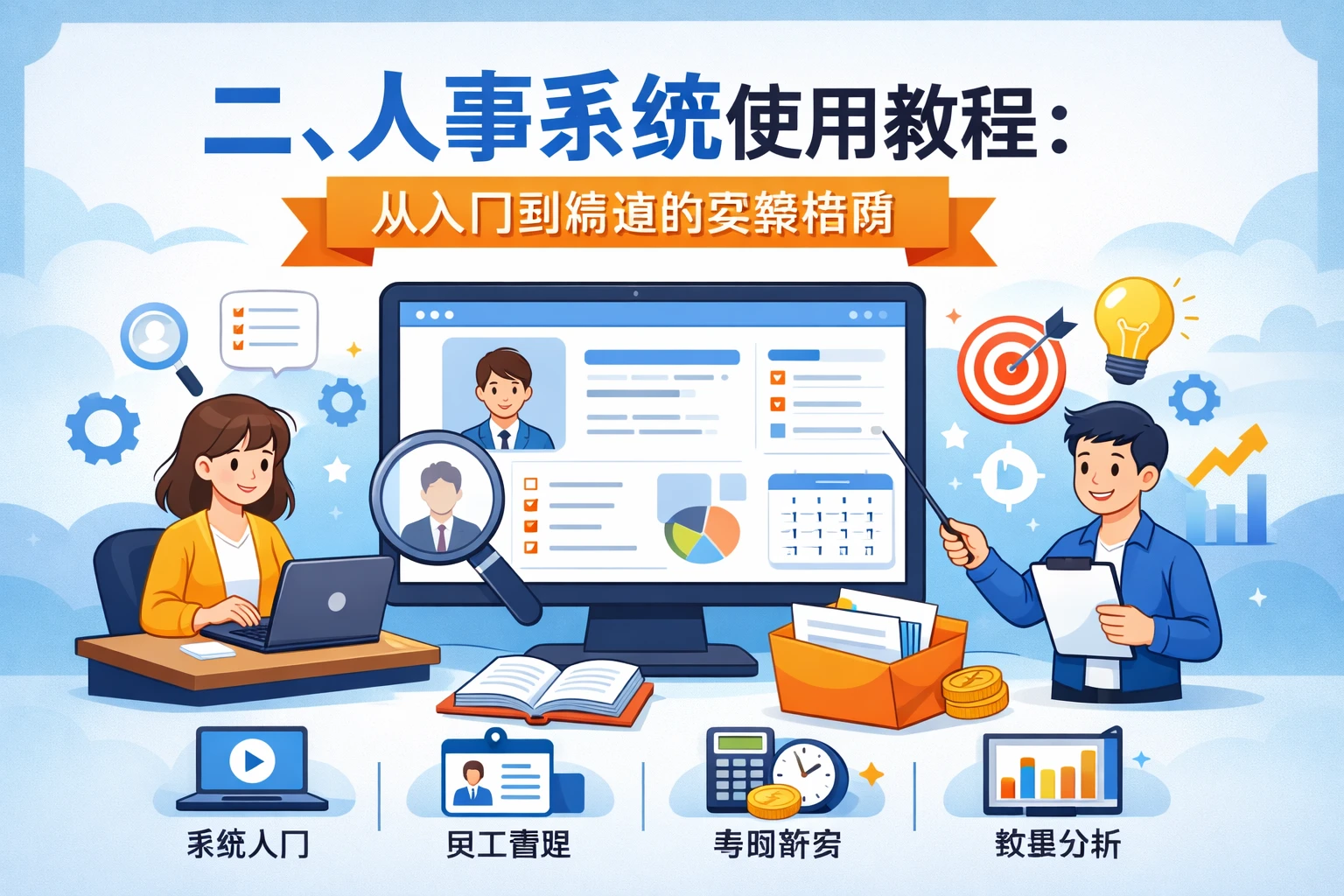 二、人事系统使用教程：从入门到精通的实操指南