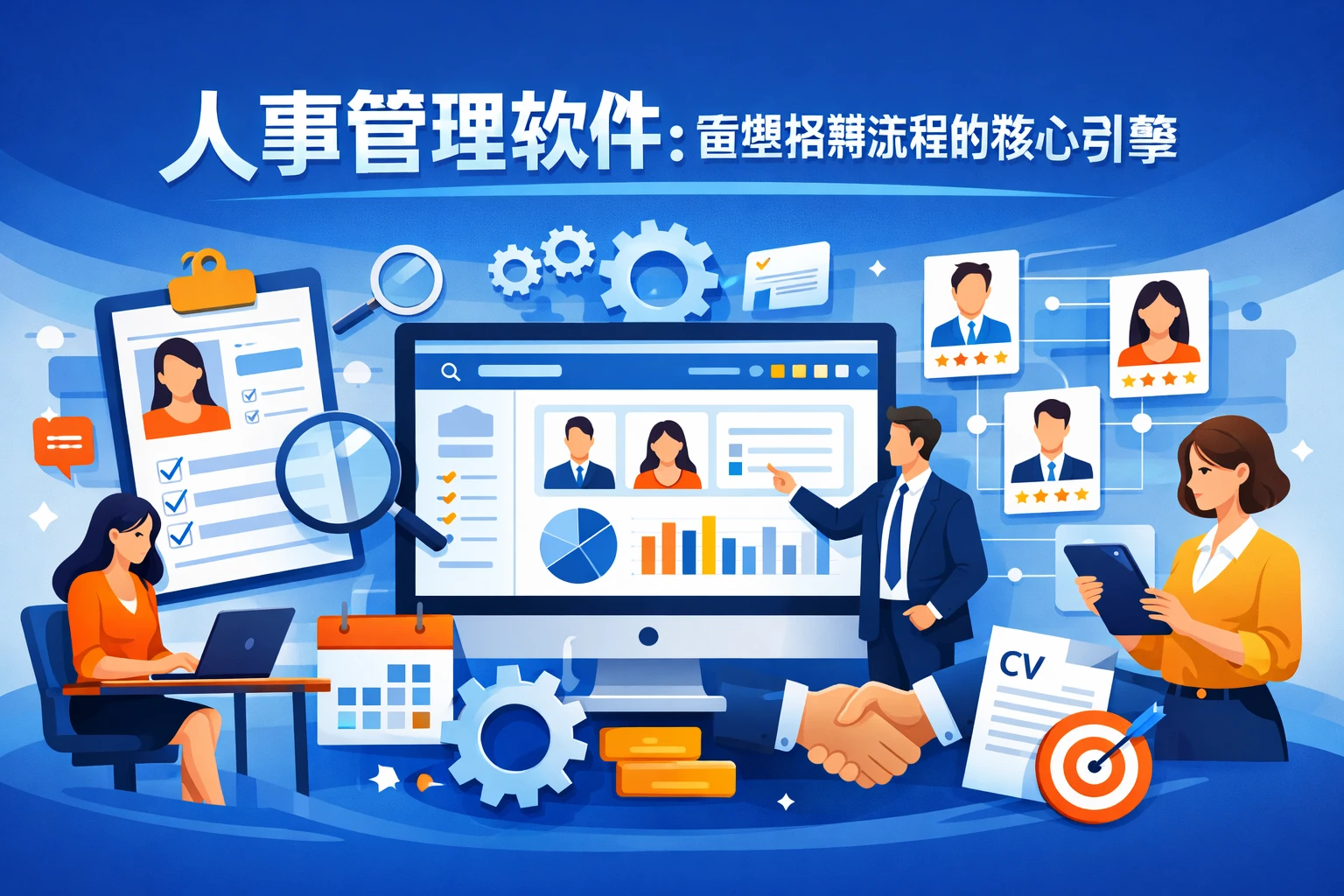 人事管理软件：重塑招聘流程的核心引擎