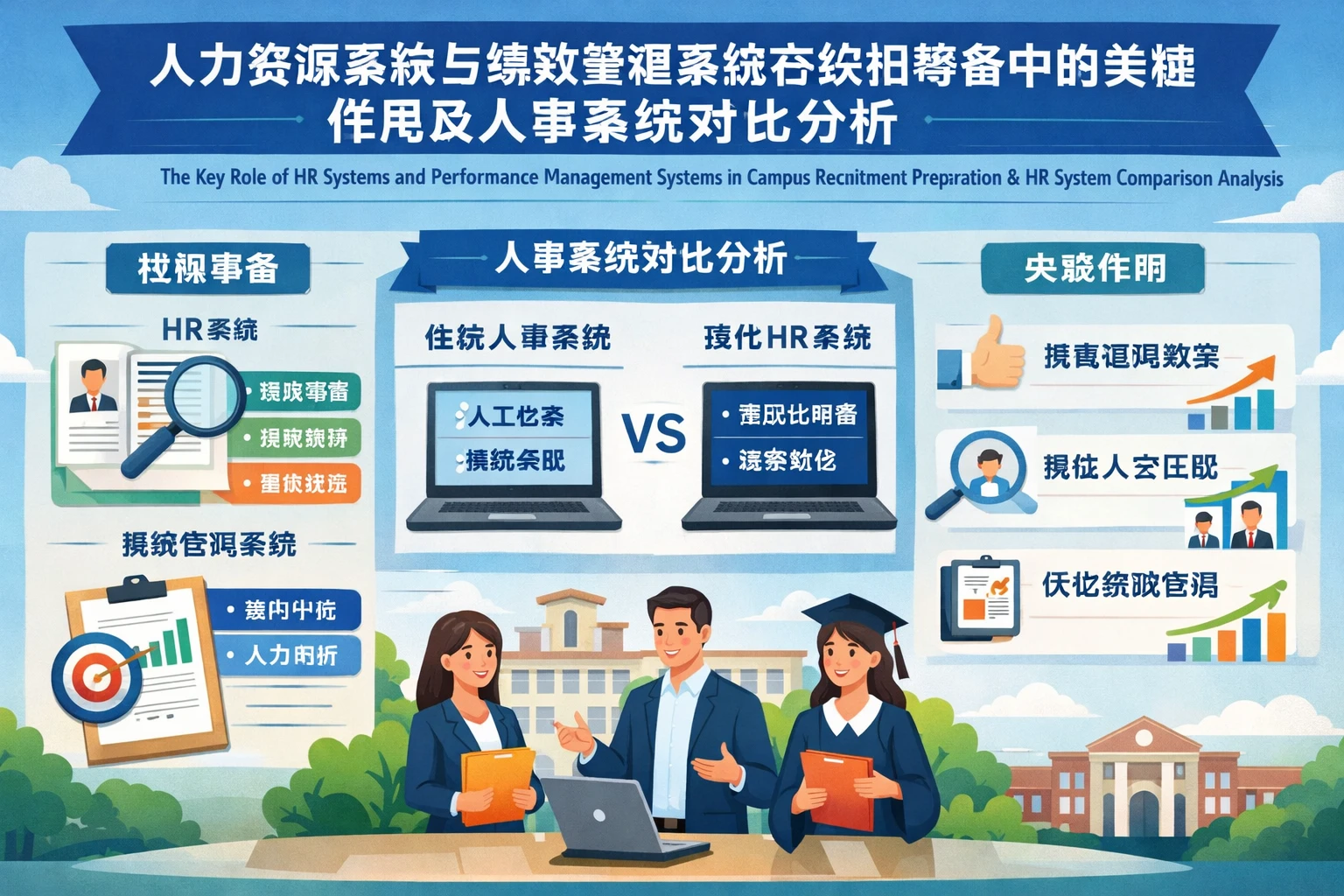 人力资源系统与绩效管理系统在校招筹备中的关键作用及人事系统对比分析