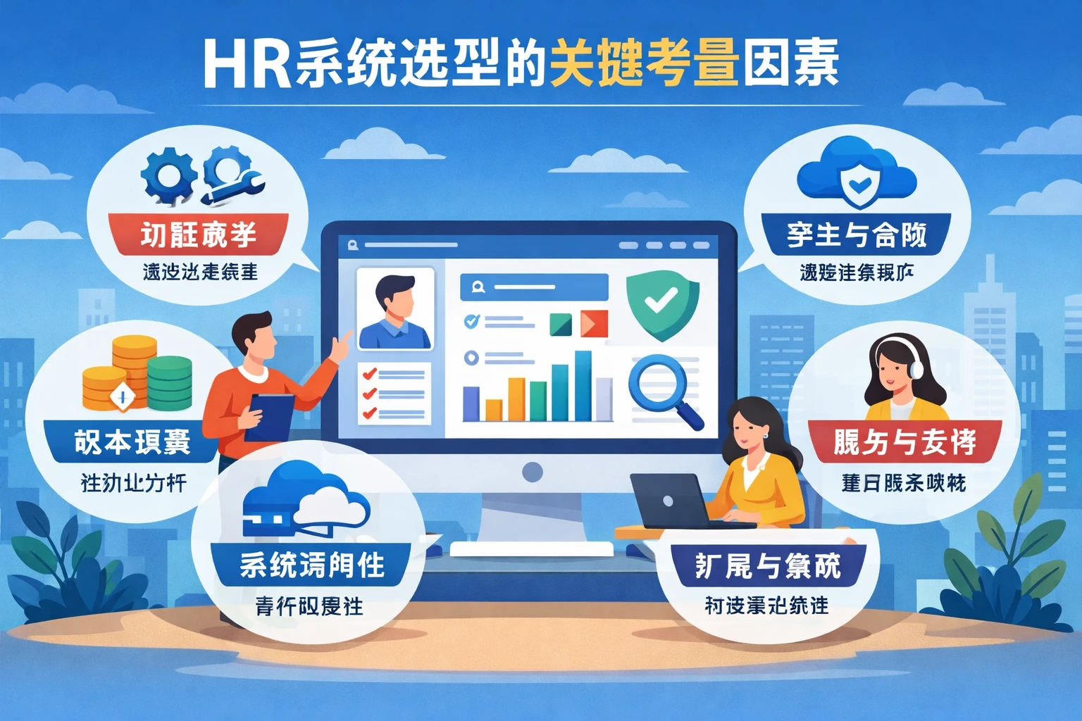 HR系统选型的关键考量因素