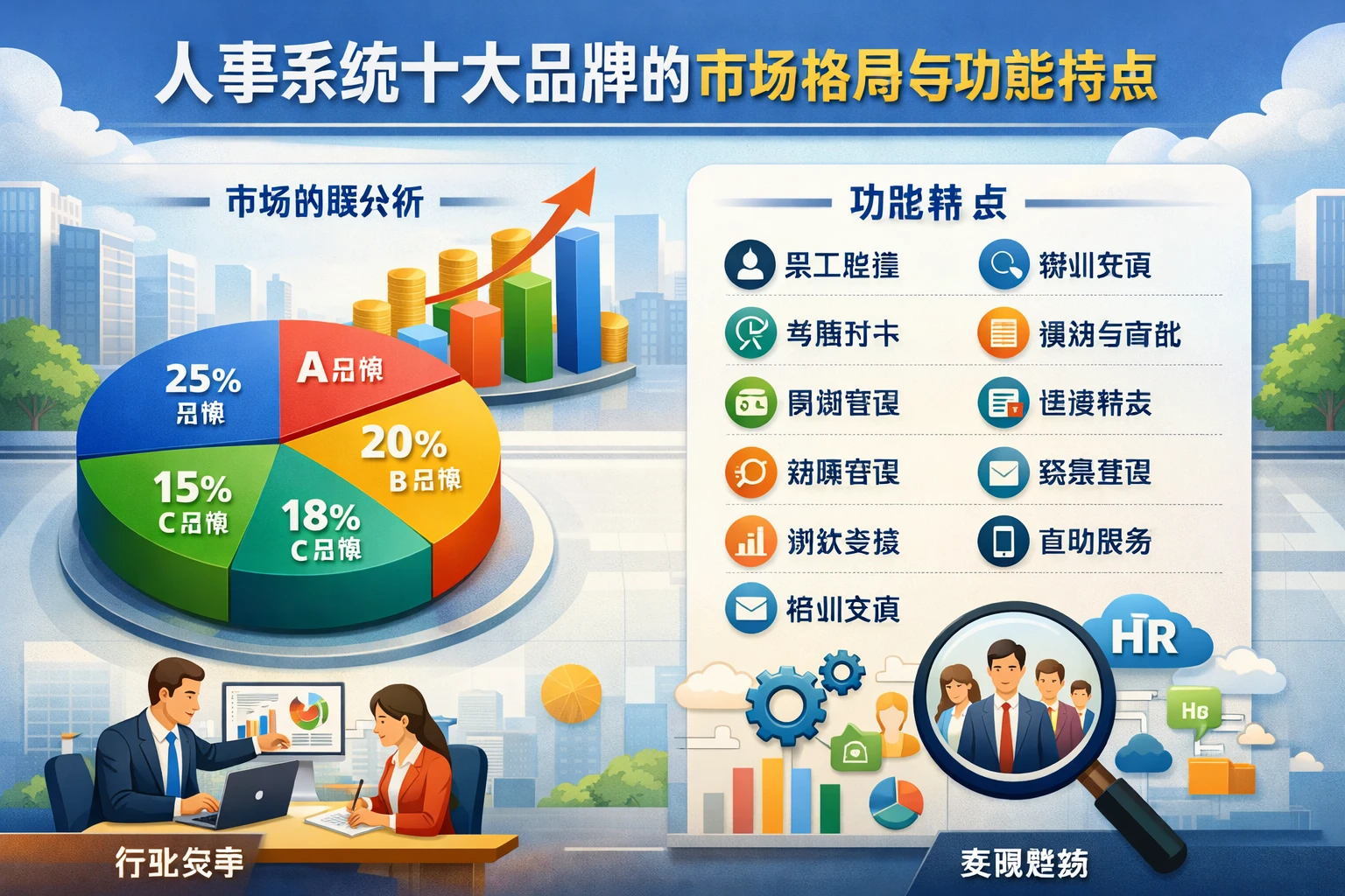 人事系统十大品牌的市场格局与功能特点