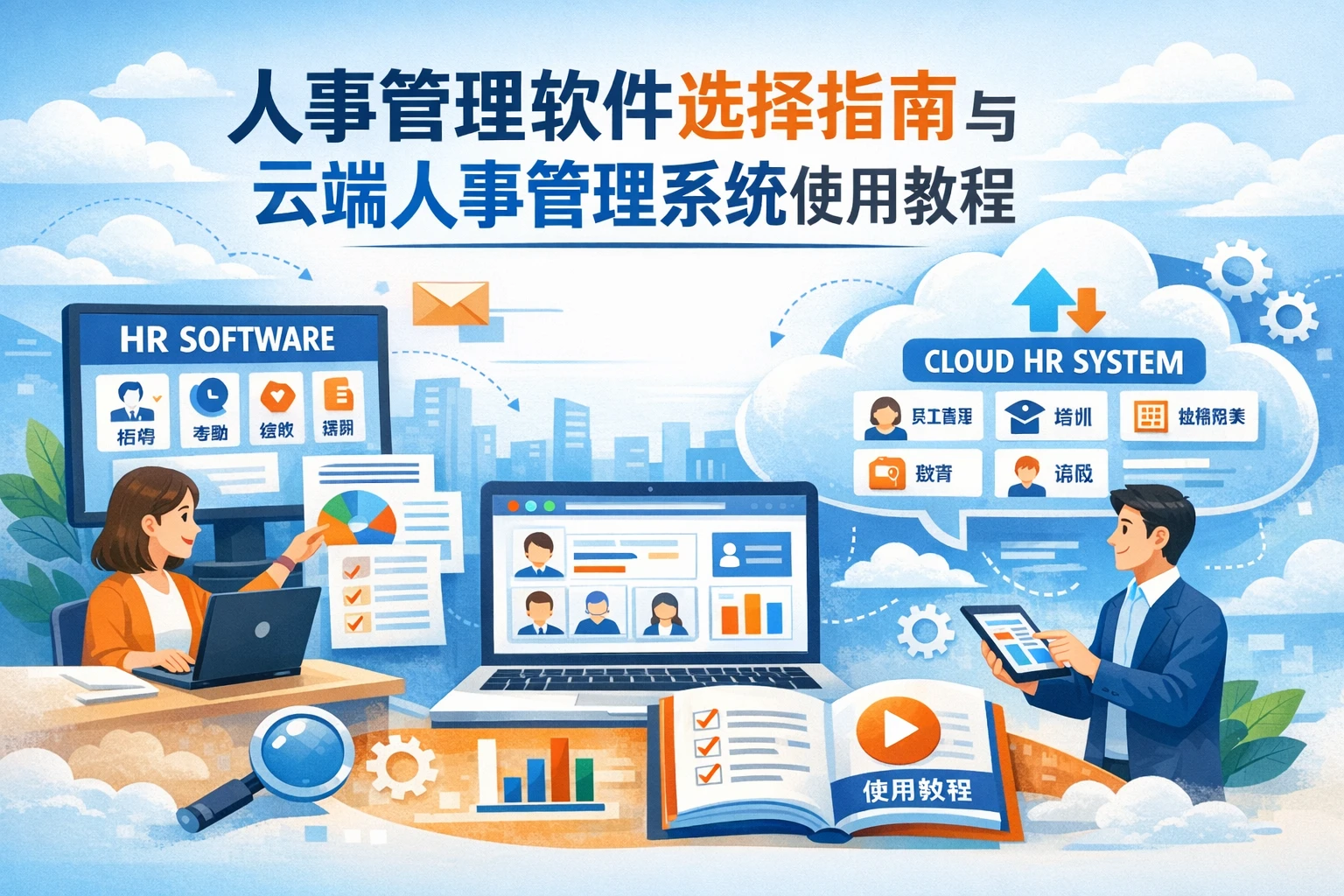 人事管理软件选择指南与云端人事管理系统使用教程
