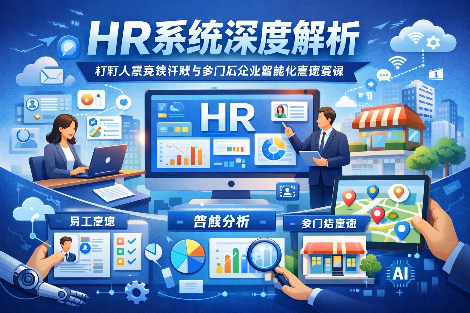 HR系统深度解析：钉钉人事系统评测与多门店企业智能化管理实践