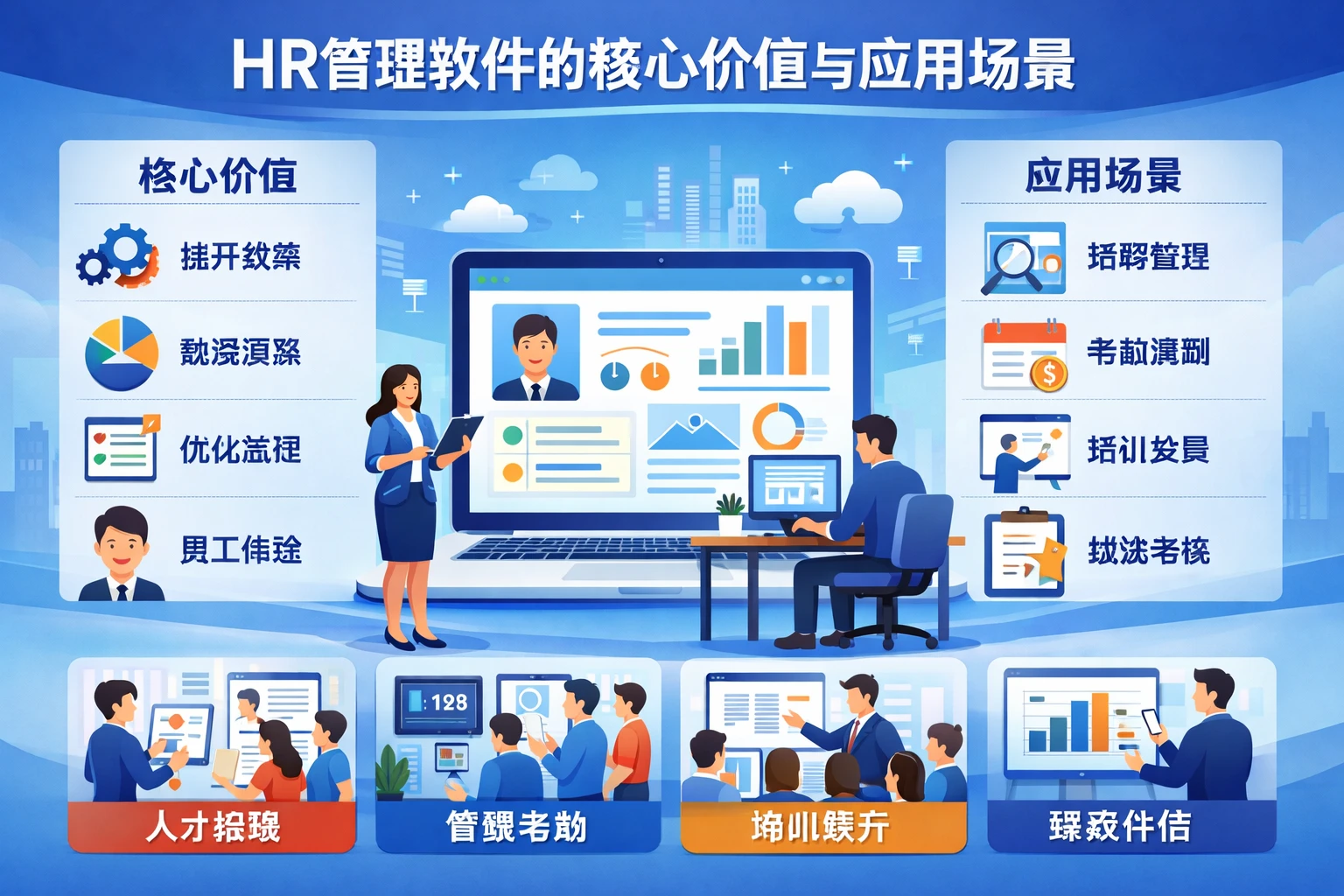 HR管理软件的核心价值与应用场景