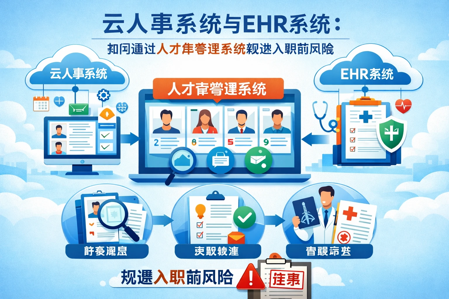 云人事系统与EHR系统：如何通过人才库管理系统规避入职前风险