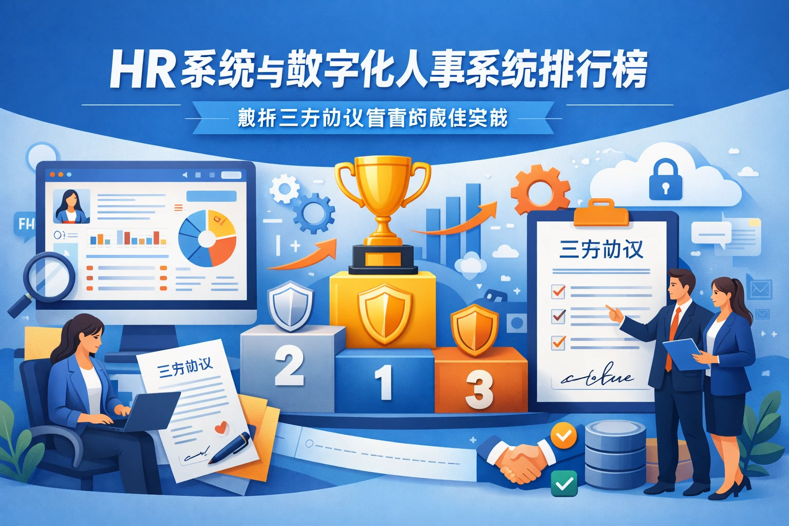 HR系统与数字化人事系统排行榜：解析三方协议管理的最佳实践