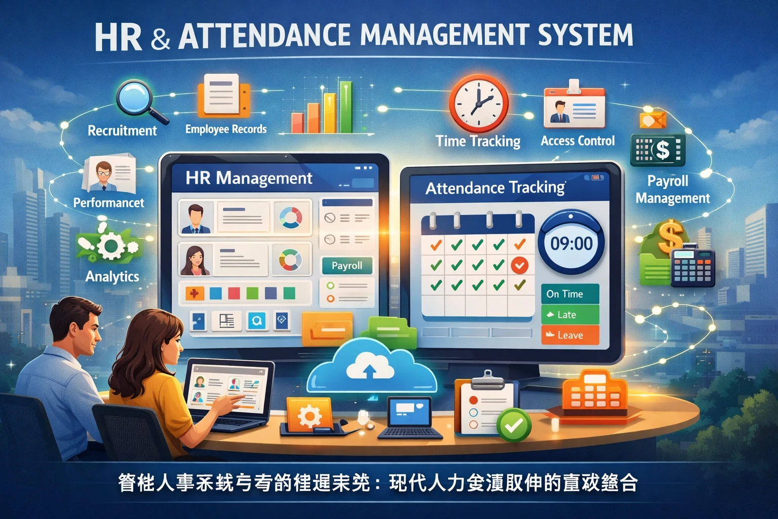 智能人事系统与考勤管理系统：现代人力资源软件的高效整合