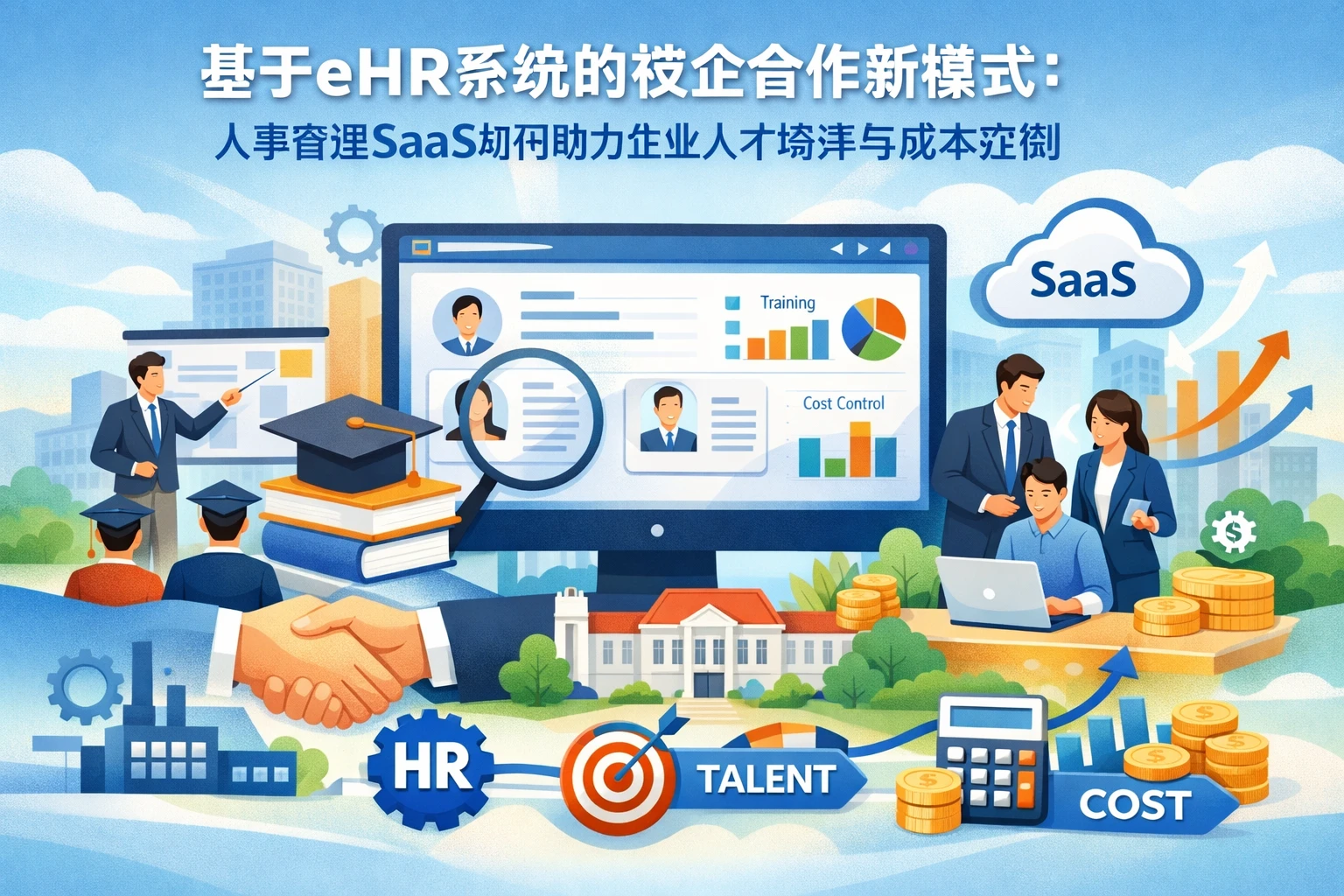 基于eHR系统的校企合作新模式：人事管理SaaS如何助力企业人才培养与成本控制