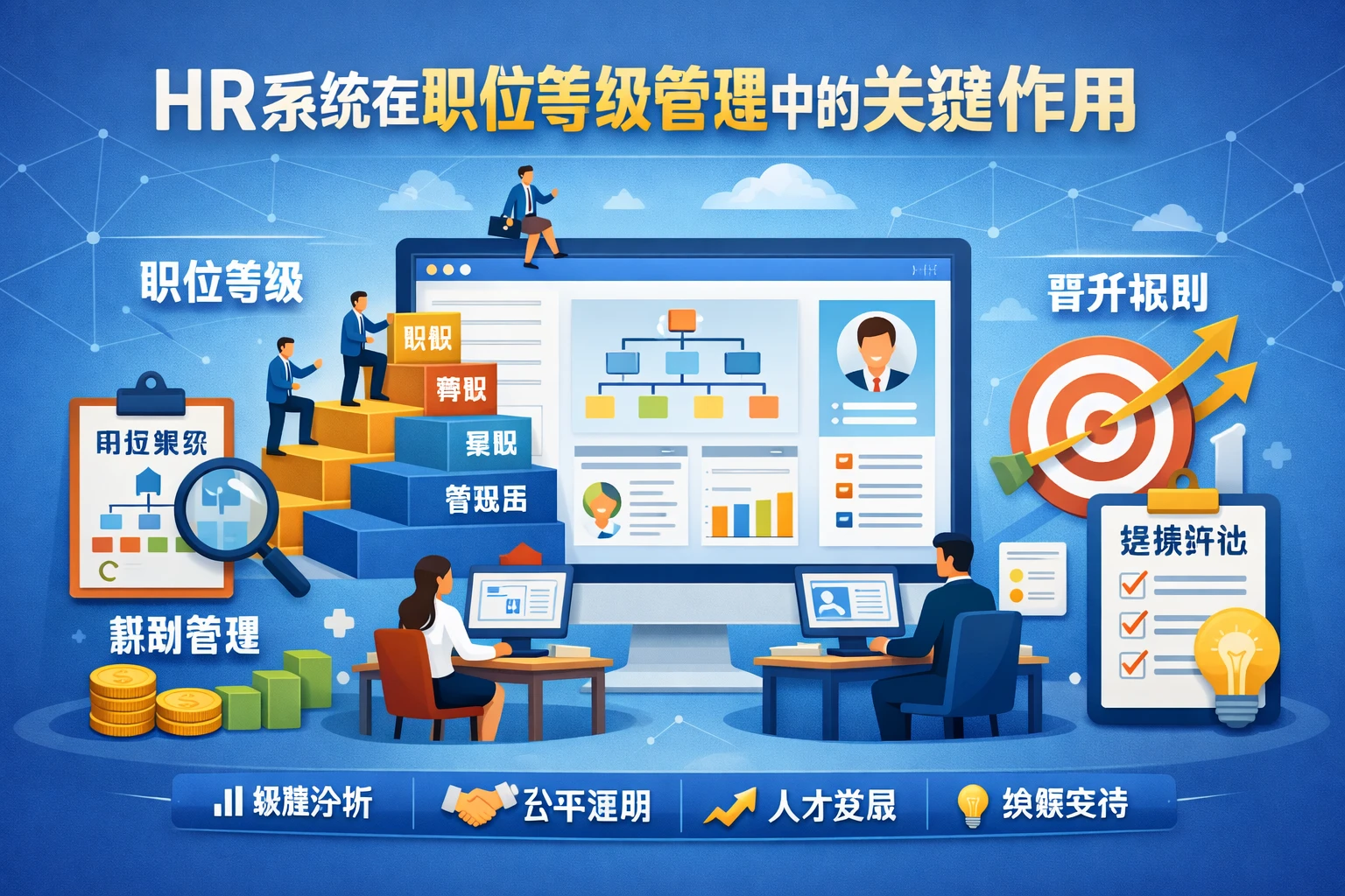 HR系统在职位等级管理中的关键作用