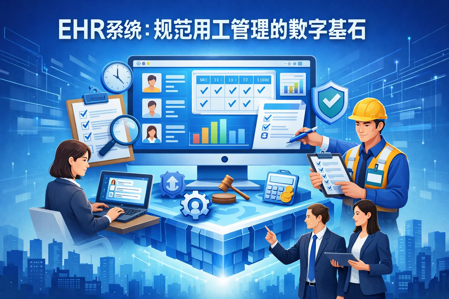 EHR系统：规范用工管理的数字基石