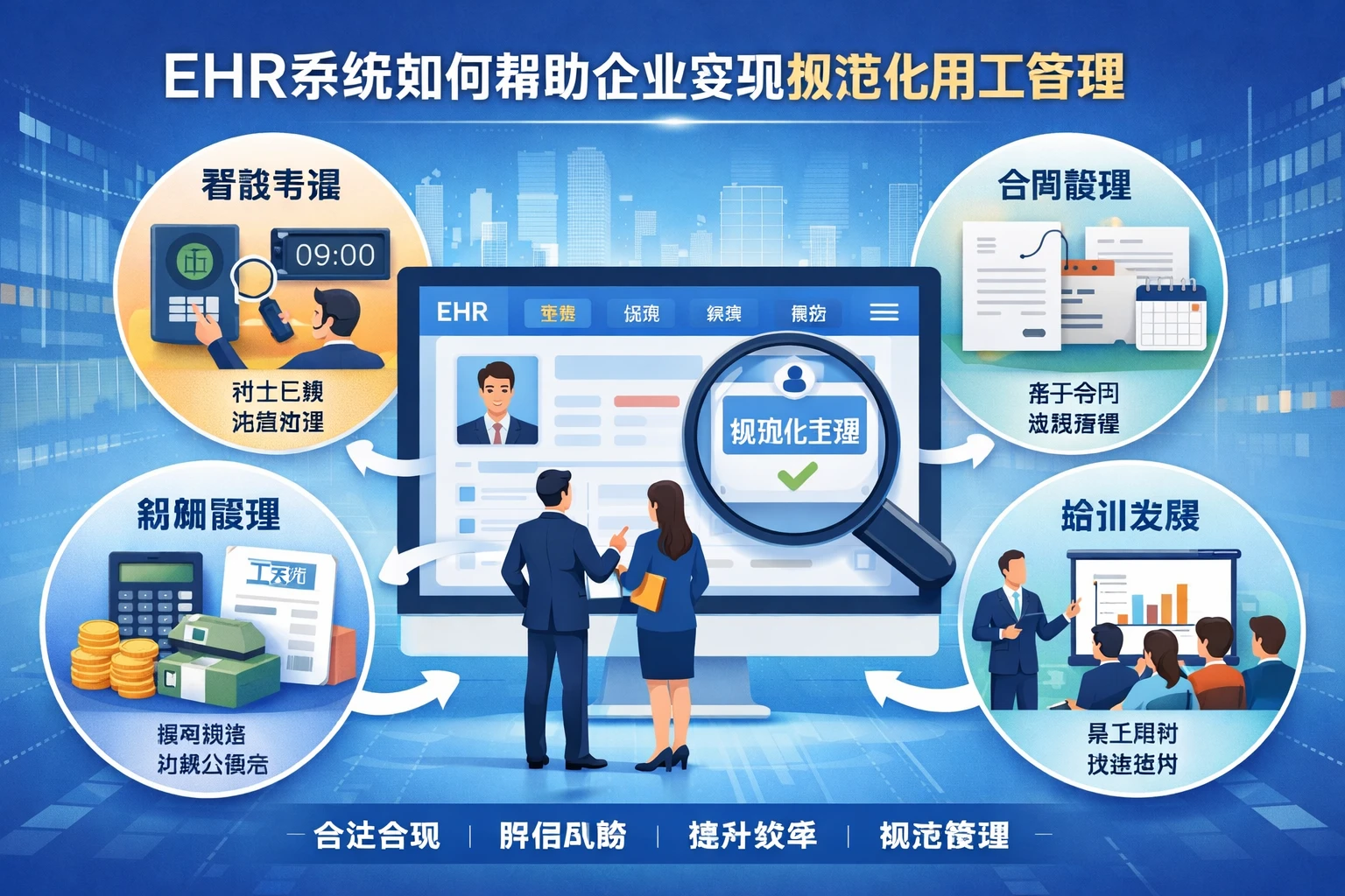 ehr系统如何帮助企业实现规范化用工管理