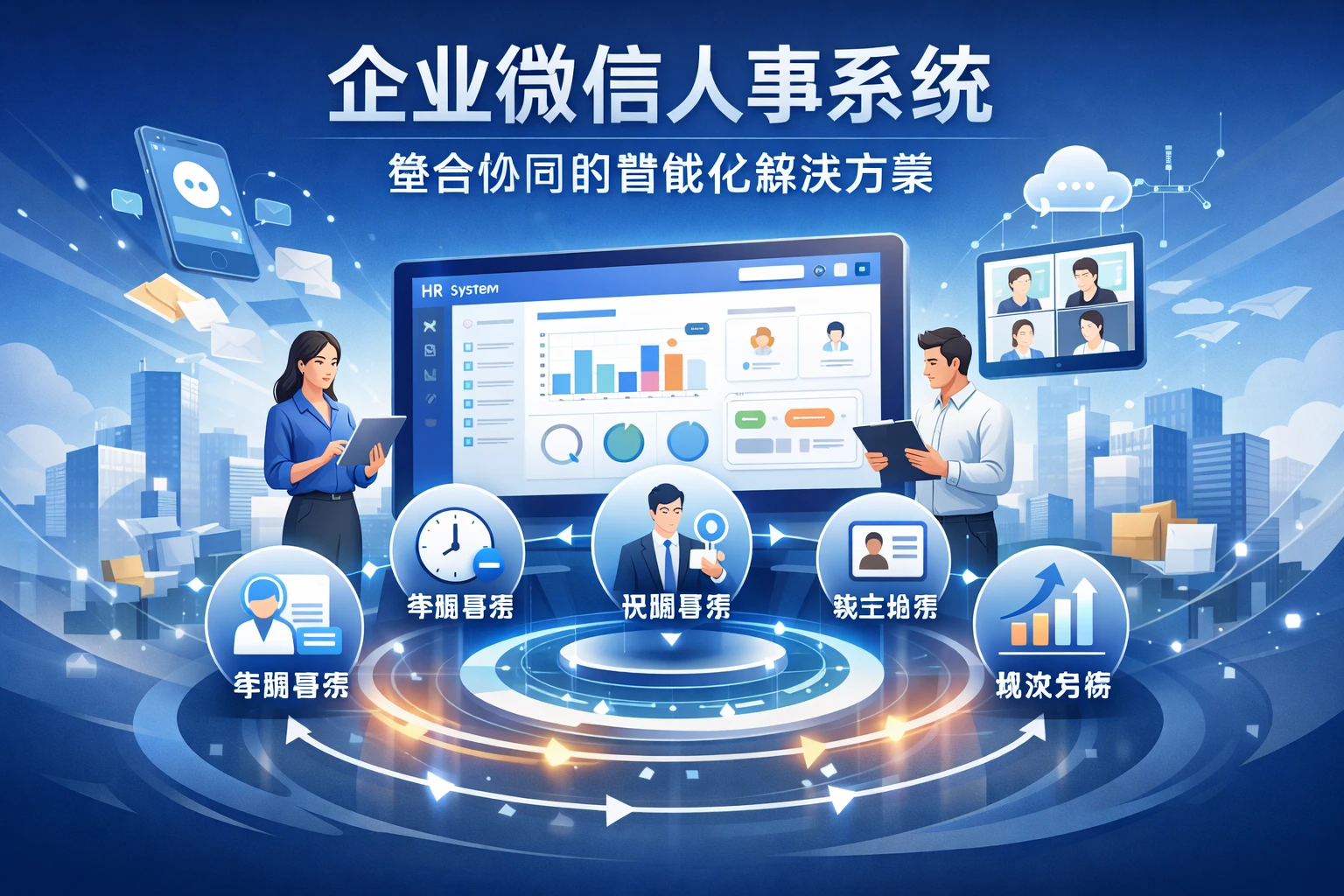企业微信人事系统:整合协同的智能化解决方案