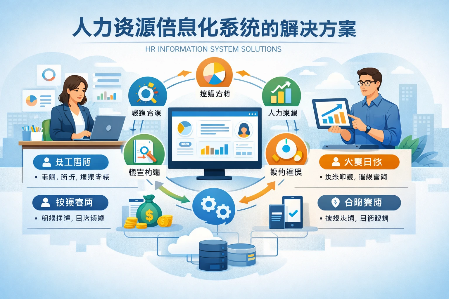 人力资源信息化系统的解决方案