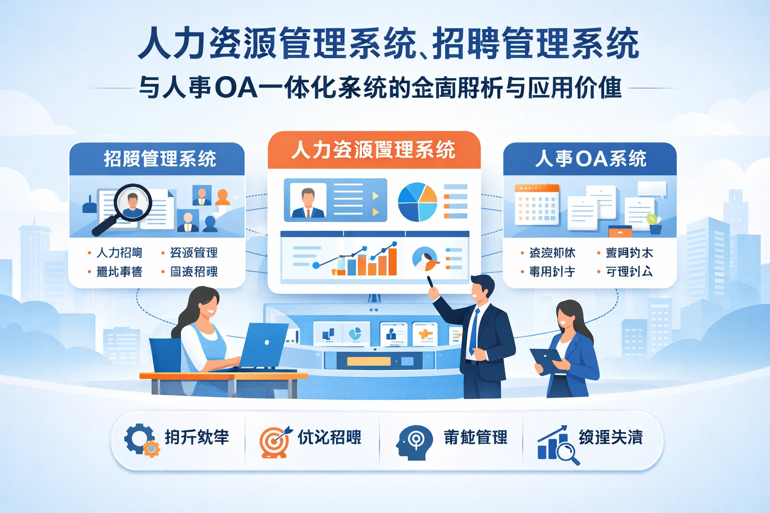 人力资源管理系统、招聘管理系统与人事OA一体化系统的全面解析与应用价值