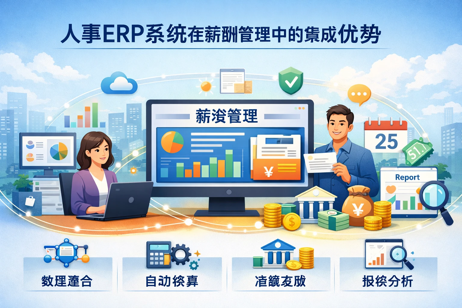 人事ERP系统在薪酬管理中的集成优势