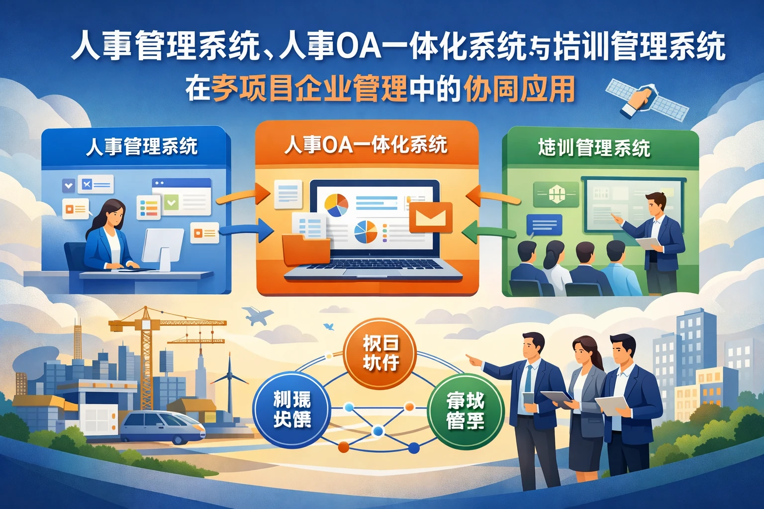 人事管理系统、人事OA一体化系统与培训管理系统在多项目企业管理中的协同应用