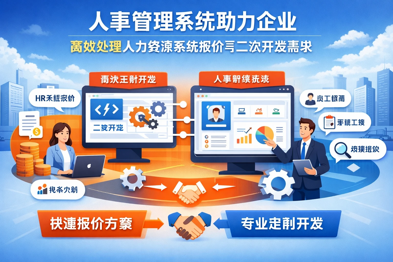 人事管理系统助力企业高效处理人力资源系统报价与二次开发需求