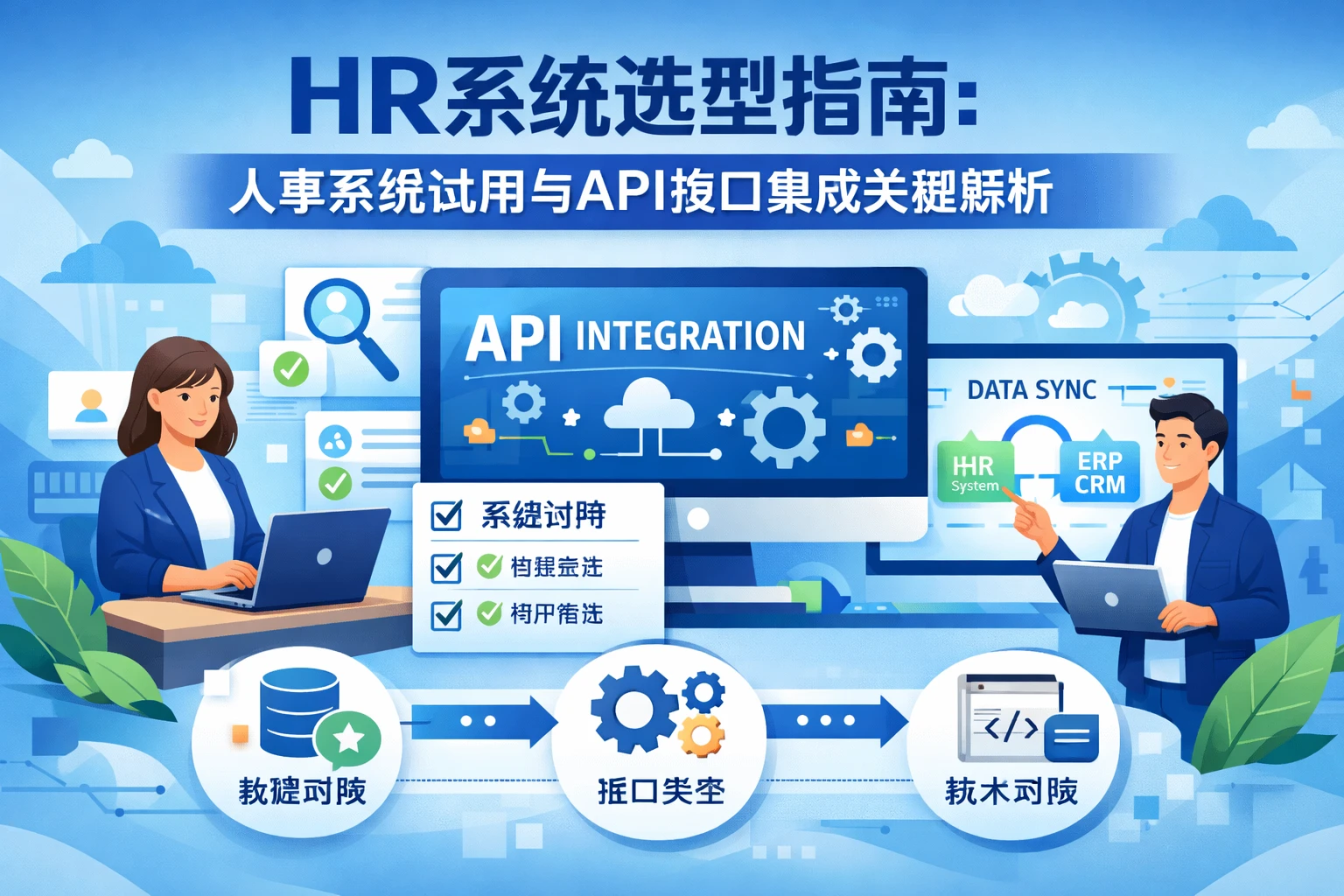 HR系统选型指南:人事系统试用与API接口集成关键解析