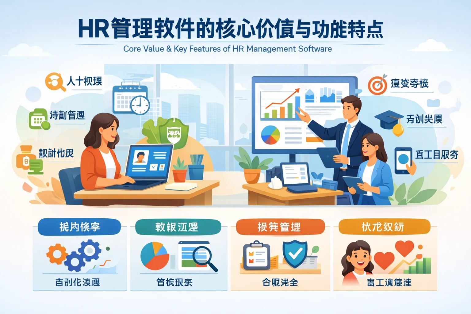 HR管理软件的核心价值与功能特点