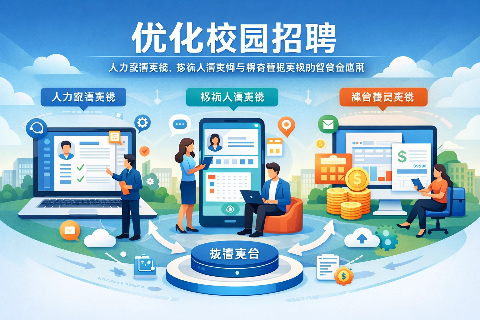 优化校园招聘：人力资源系统、移动人事系统与薪资管理系统的整合应用