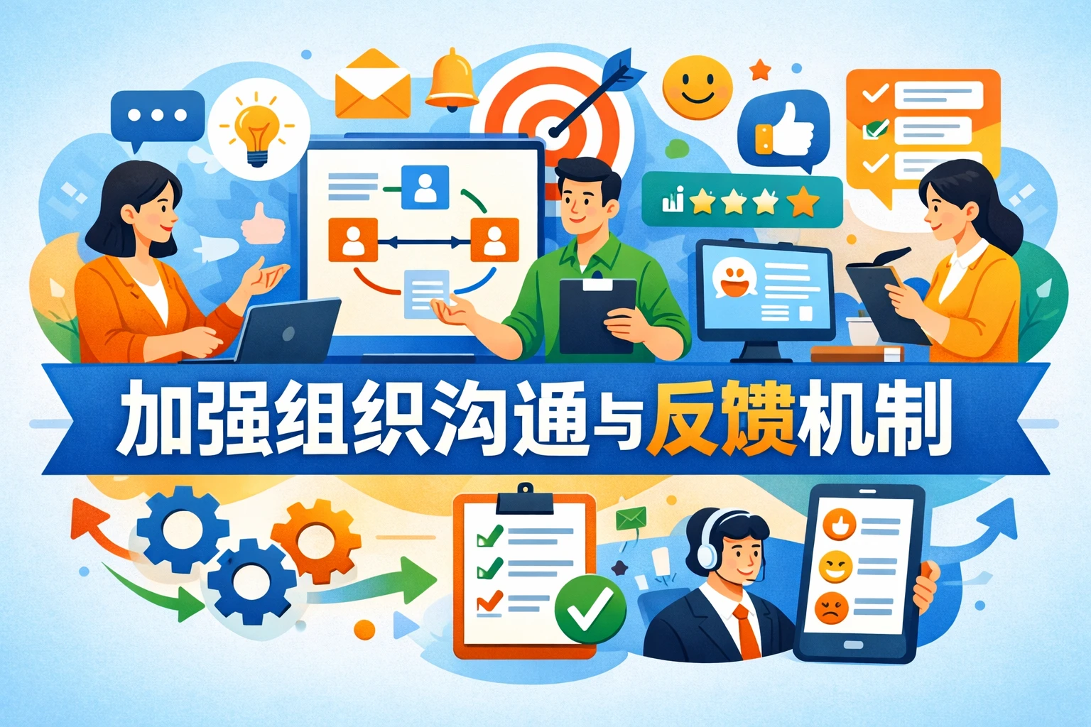 加强组织沟通与反馈机制