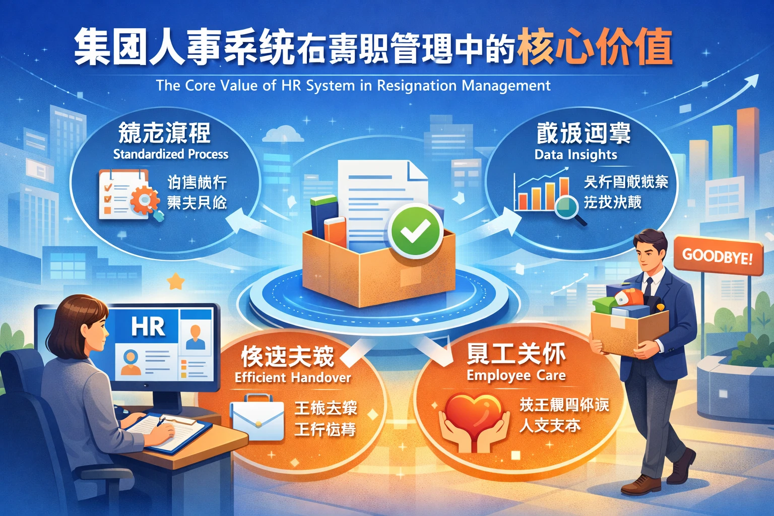 集团人事系统在离职管理中的核心价值