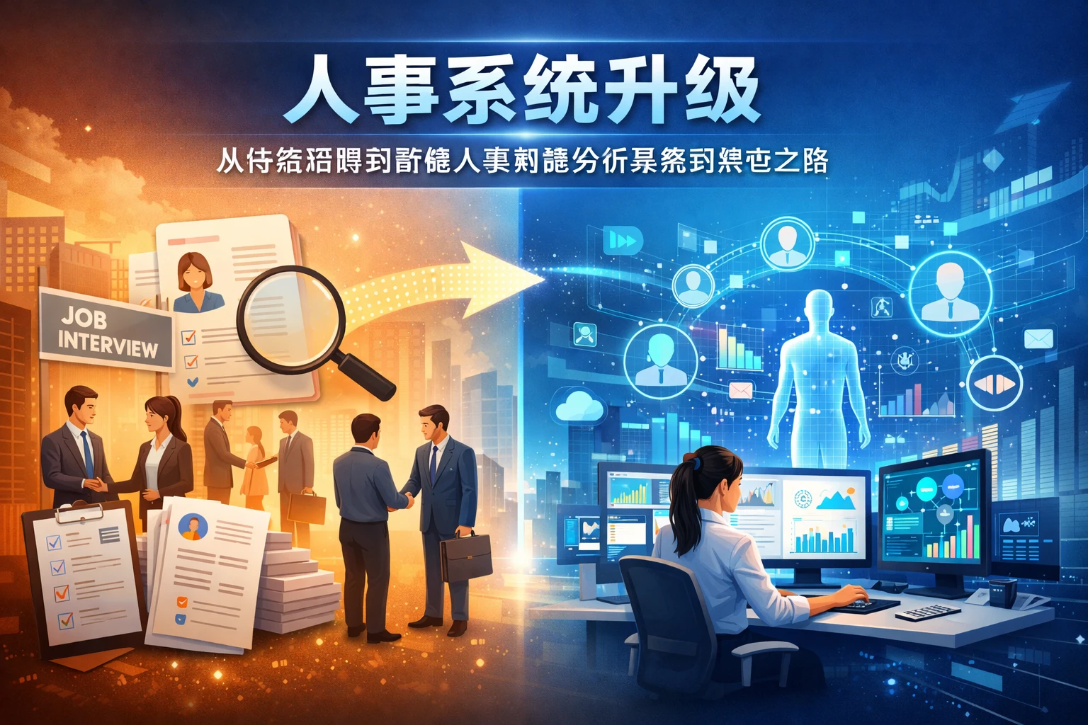 人事系统升级：从传统招聘到智能人事数据分析系统的转型之路