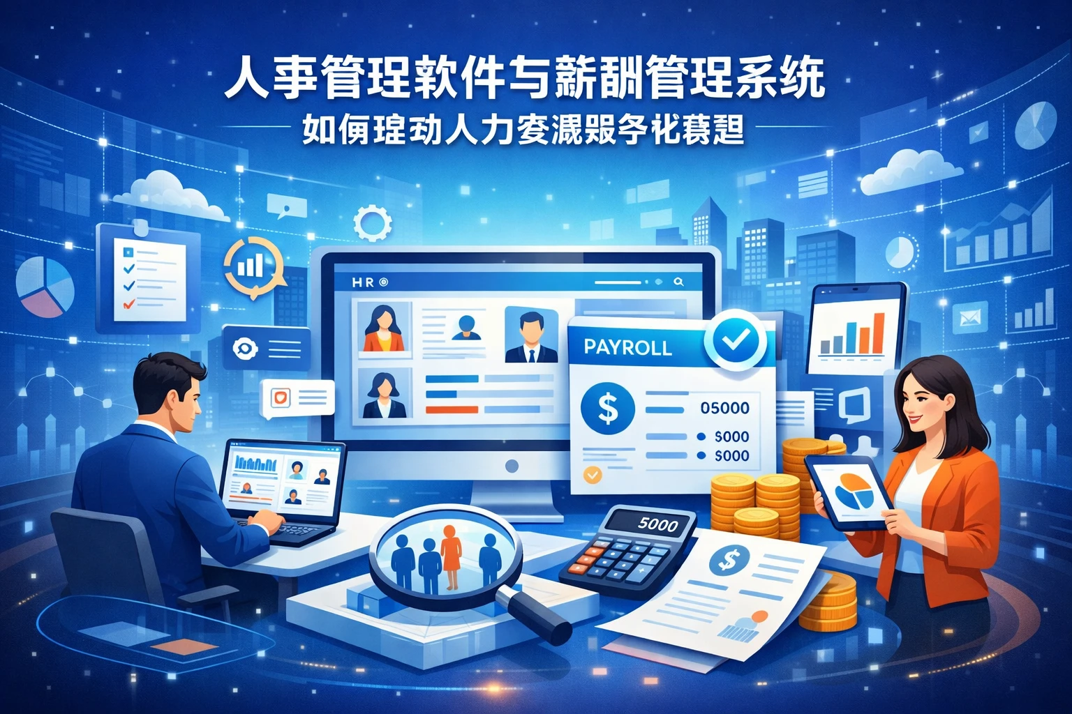 人事管理软件与薪酬管理系统如何推动人力资源数字化转型