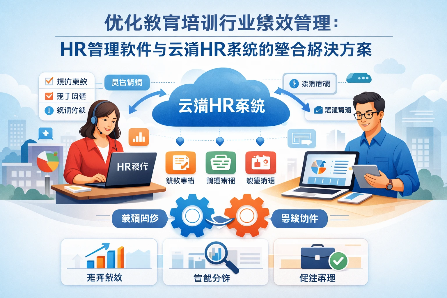 优化教育培训行业绩效管理:HR管理软件与云端HR系统的整合解决方案