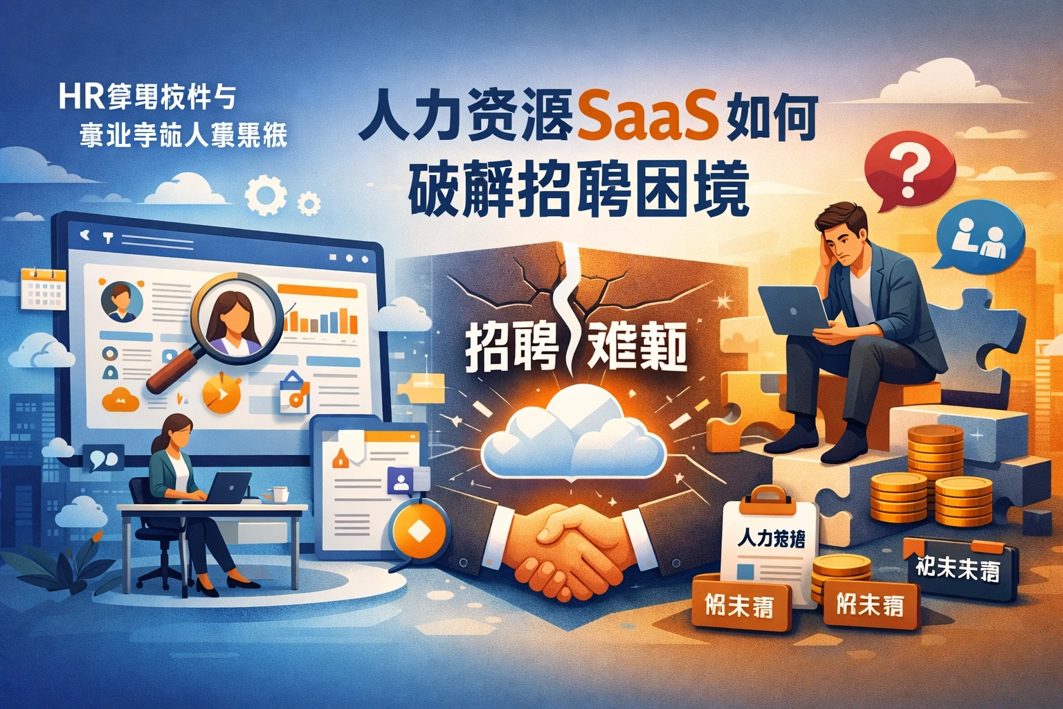 HR管理软件与事业单位人事系统:人力资源SaaS如何破解招聘困境