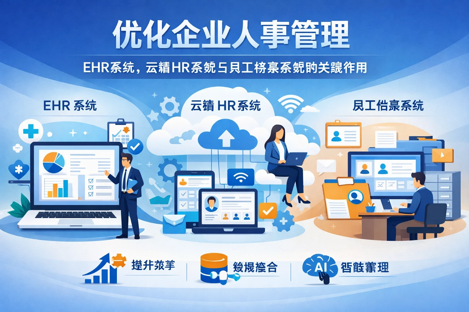 优化企业人事管理：ehr系统、云端HR系统与员工档案系统的关键作用