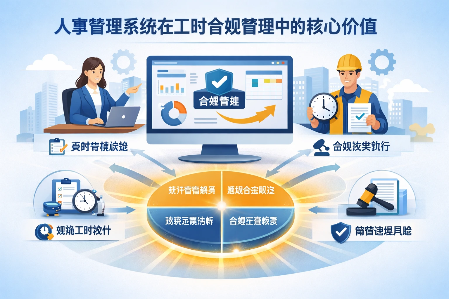 人事管理系统在工时合规管理中的核心价值