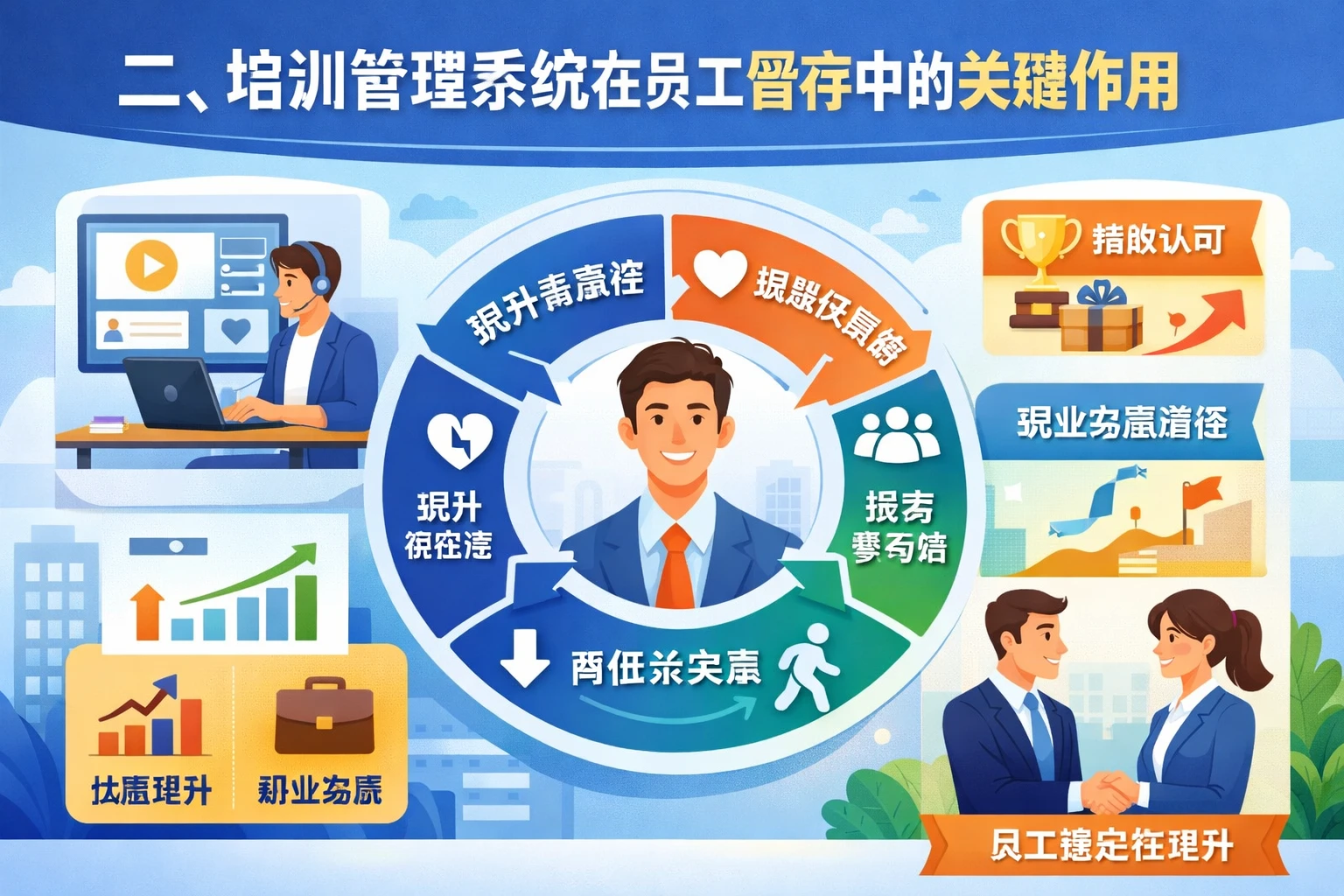 二、培训管理系统在员工留存中的关键作用