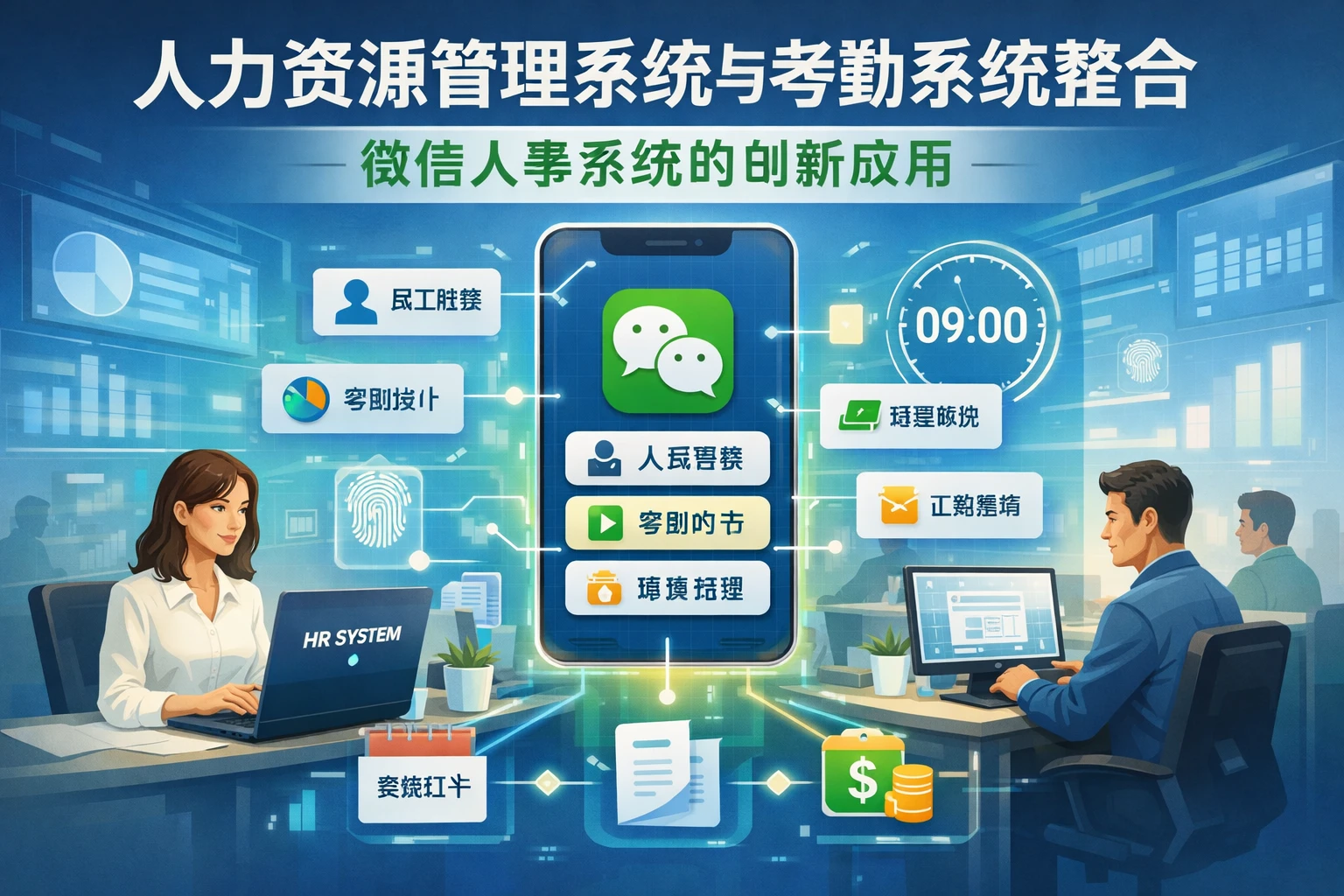 人力资源管理系统与考勤系统整合：微信人事系统的创新应用