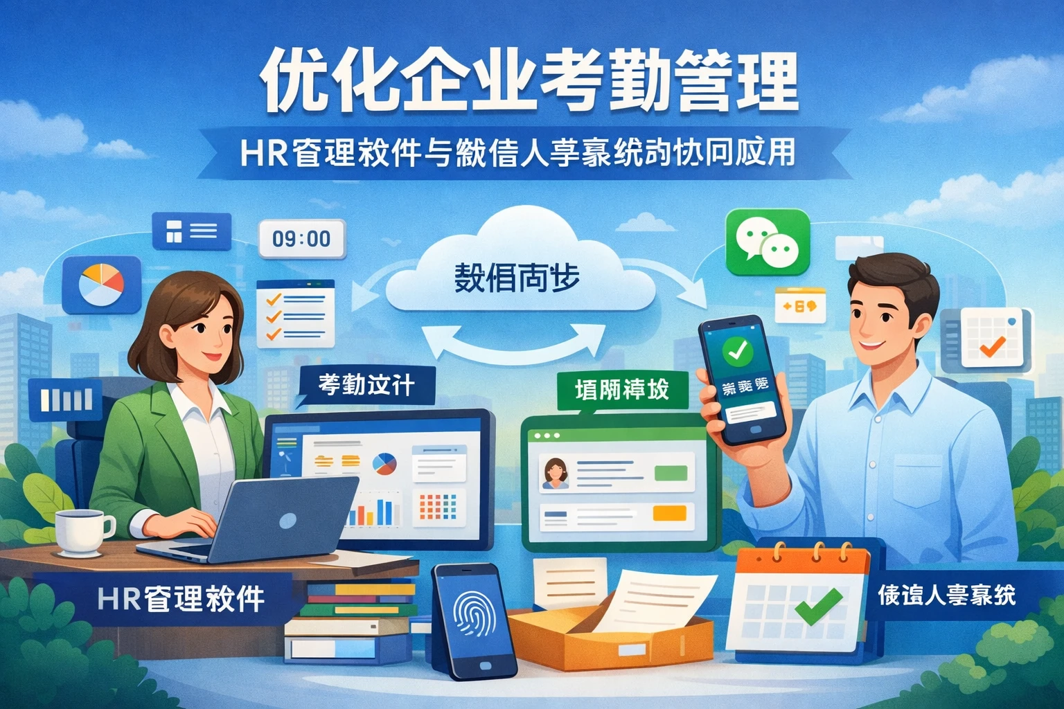 优化企业考勤管理：HR管理软件与微信人事系统的协同应用