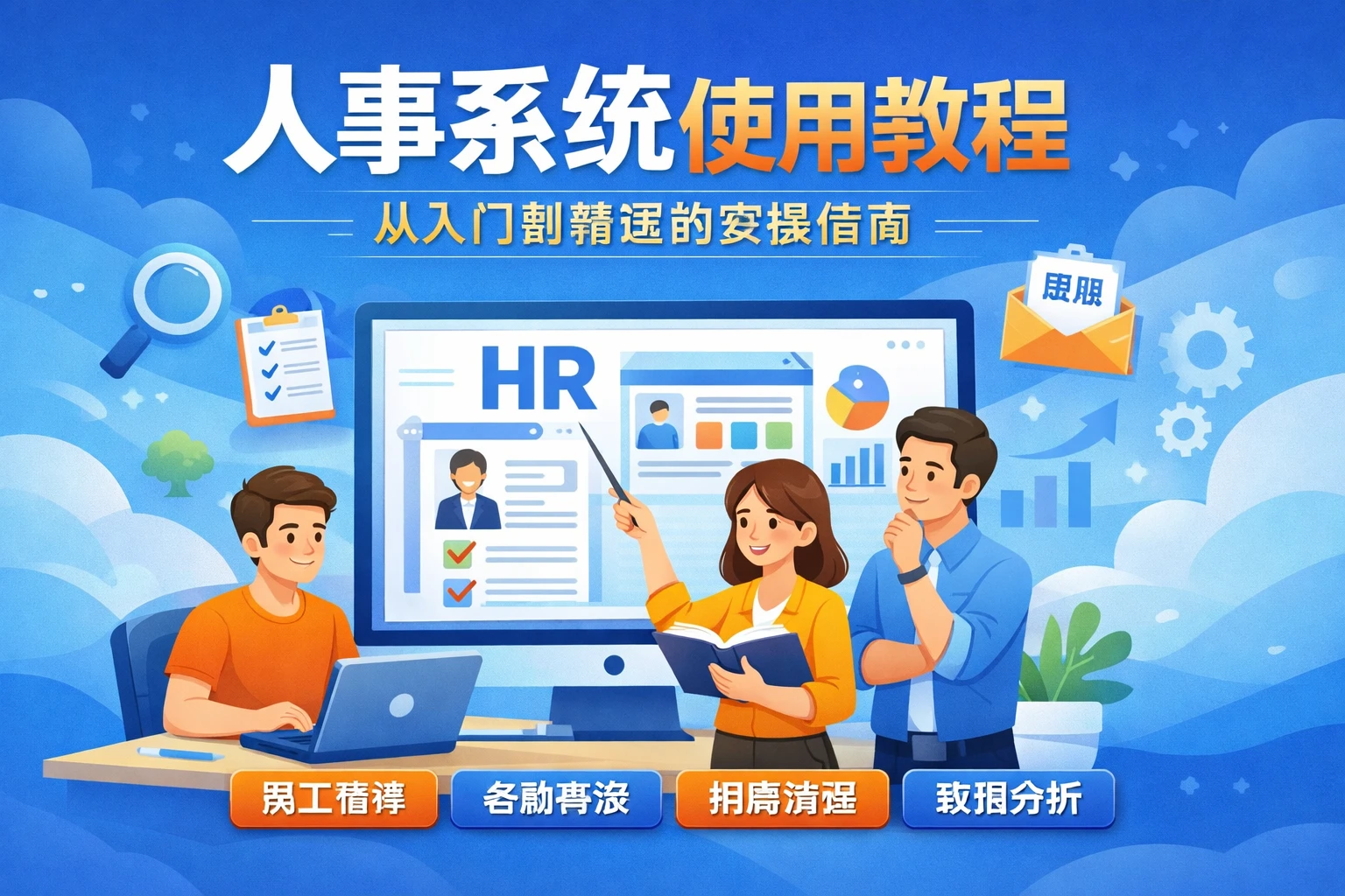 人事系统使用教程:从入门到精通的实操指南