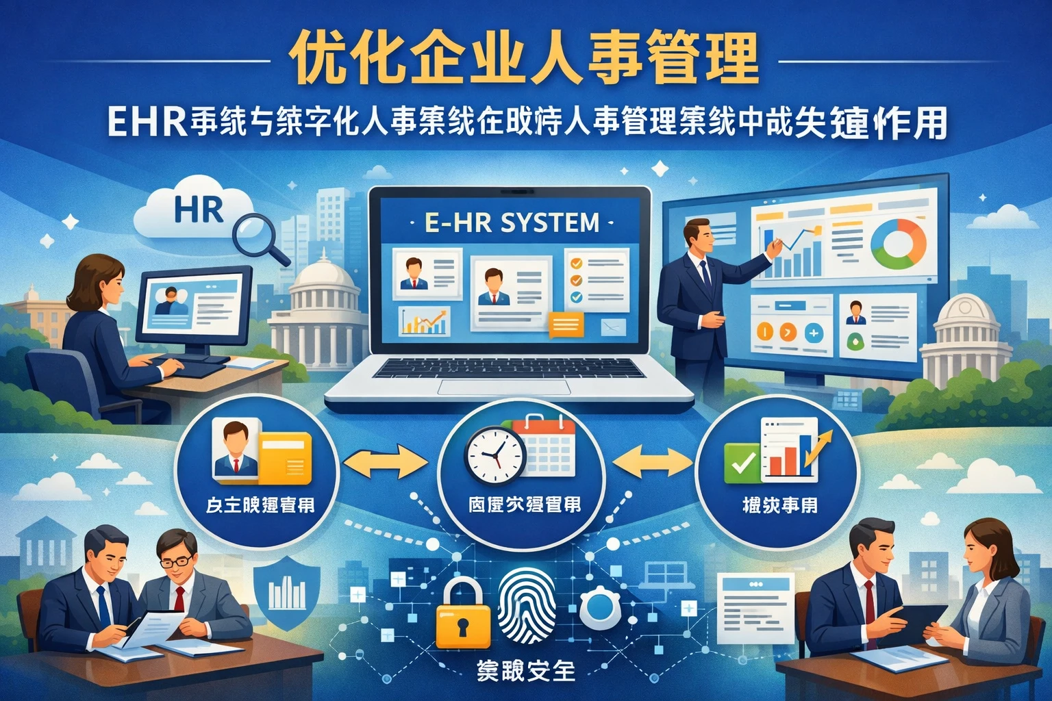 优化企业人事管理：EHR系统与数字化人事系统在政府人事管理系统中的关键作用